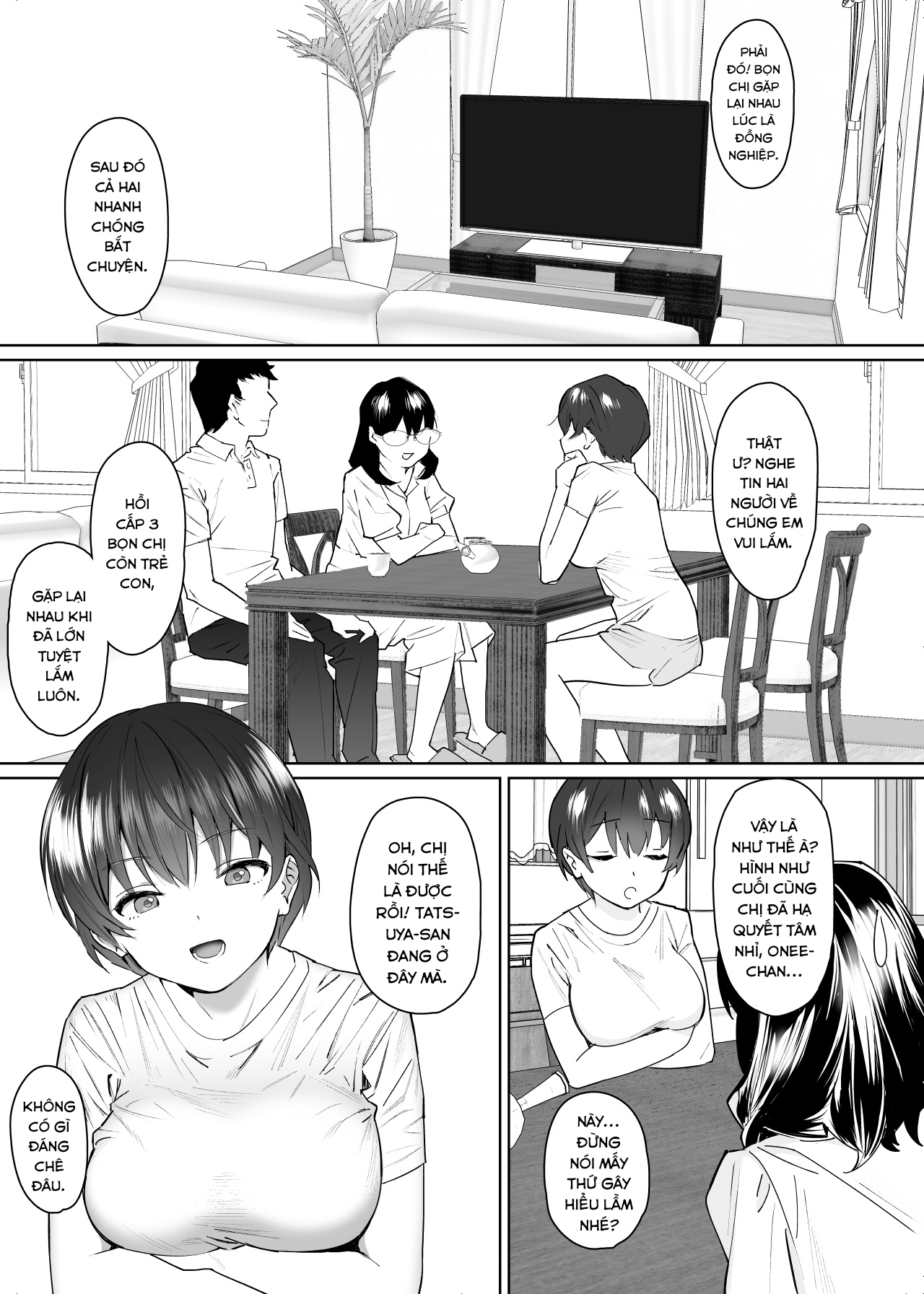 Đọc truyện hentai Qua nhà vợ báo tin kết hôn, tôi địt luôn em vợ! - Phần 1