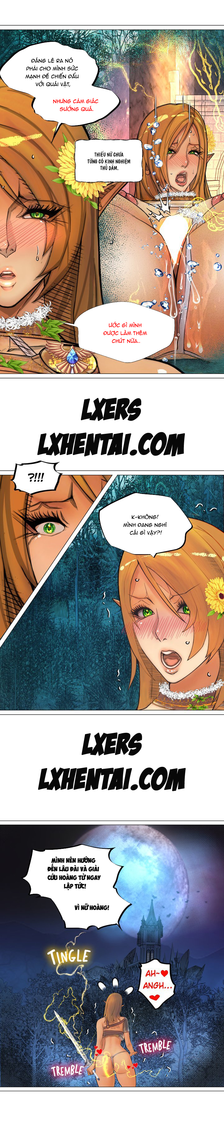Đọc truyện hentai Nữ Hoàng Dark Elf Và Nô Lệ Orc - Chap 10