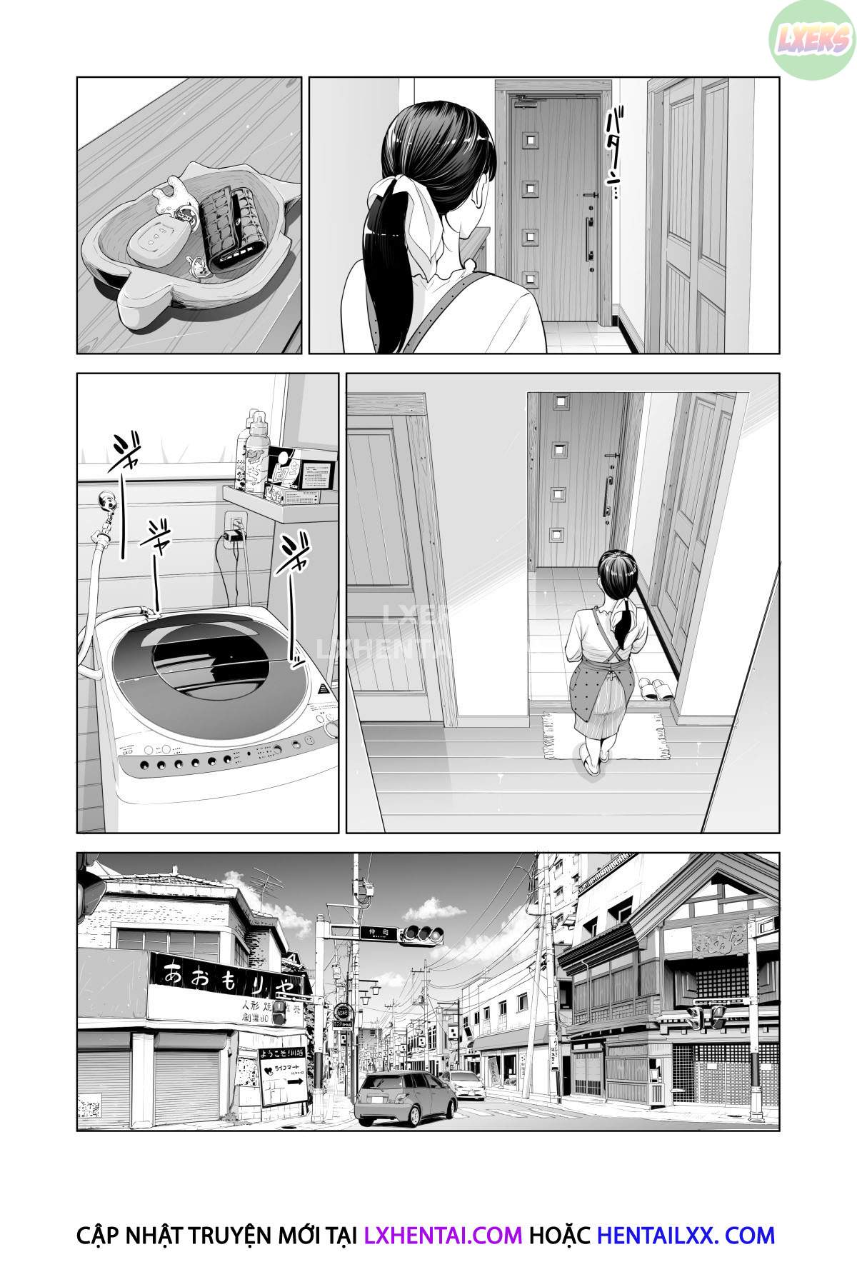 Đọc truyện hentai A Housewife Stolen By A Coworker Besides Her Blackout Drunk Husband - Chap 1