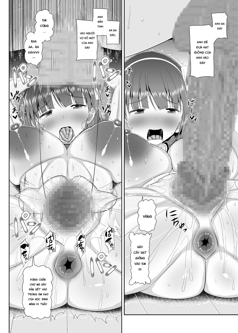 Đọc truyện hentai Loli Kyonyuu ni Yoroshiku Sou - Chap 6 + 7