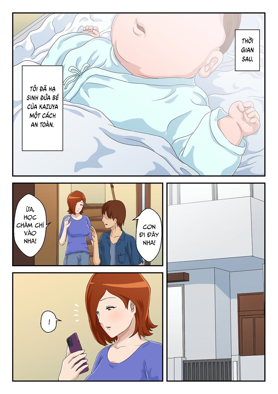 Đọc truyện hentai Bắt gặp mẹ sử dụng cùng app hẹn hò!!! - Chap 2 - [END]