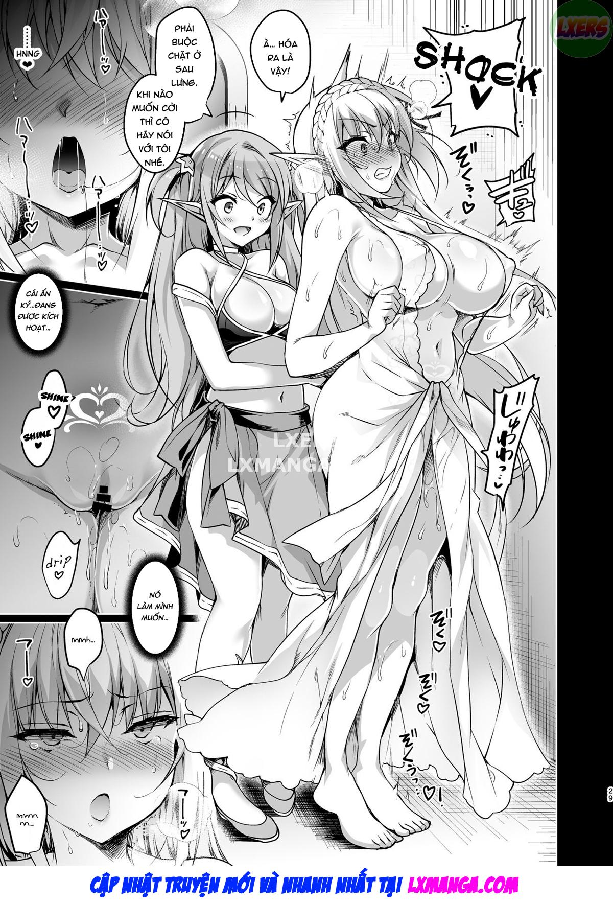 Đọc truyện hentai Elf ni Inmon o Tsukeru Hon Chap 3 LEVEL:3