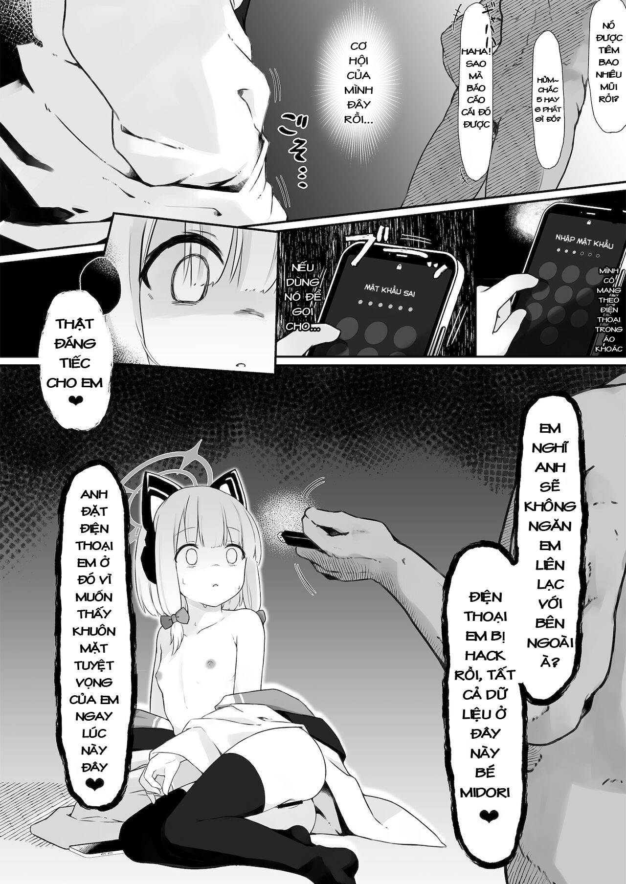 Đọc truyện hentai GAME OVER (Blue Archive) - Oneshot