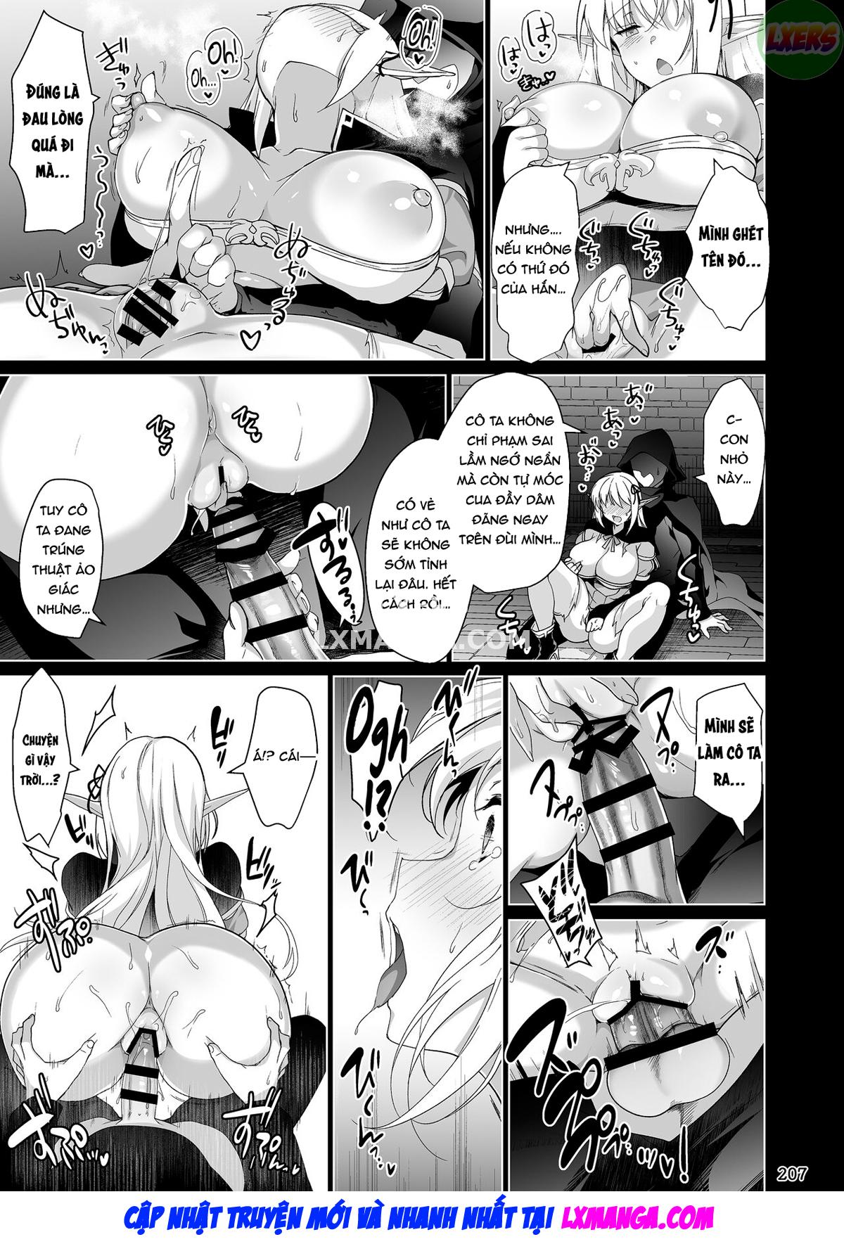 Đọc truyện hentai Elf ni Inmon o Tsukeru Hon Chap 4 LEVEL:1~4