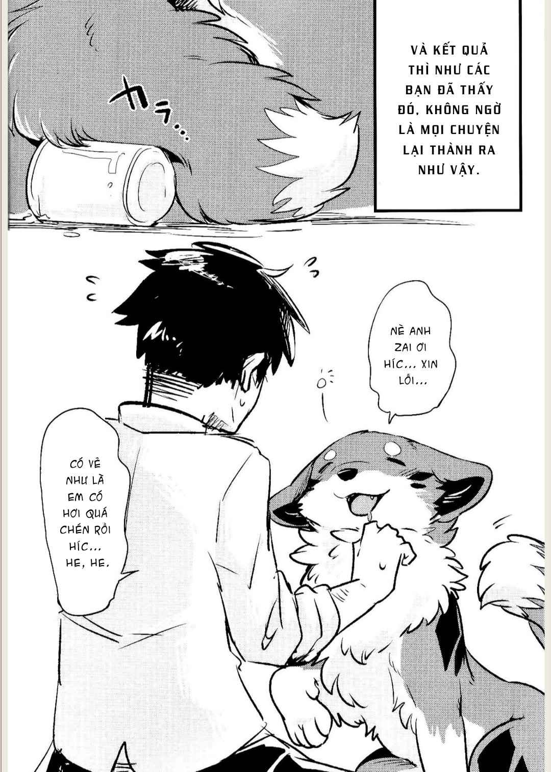 Đọc truyện hentai Kitsuneinu ni Nomaso - Oneshot