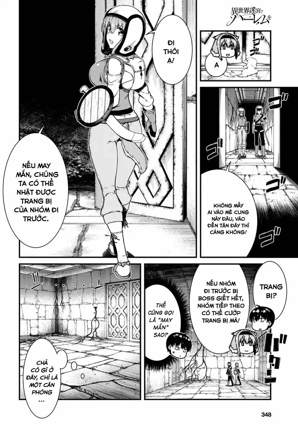 Đọc truyện hentai Lập Harem Chốn Mê Cung Ở Dị Giới - Chap 8.2