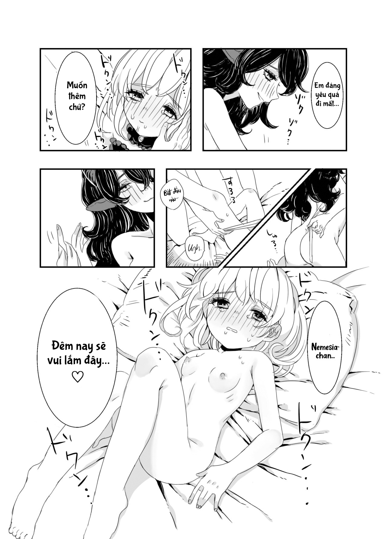 Đọc truyện hentai Futanari Onee-san to Onnanoko ga 1&2 - Story 1