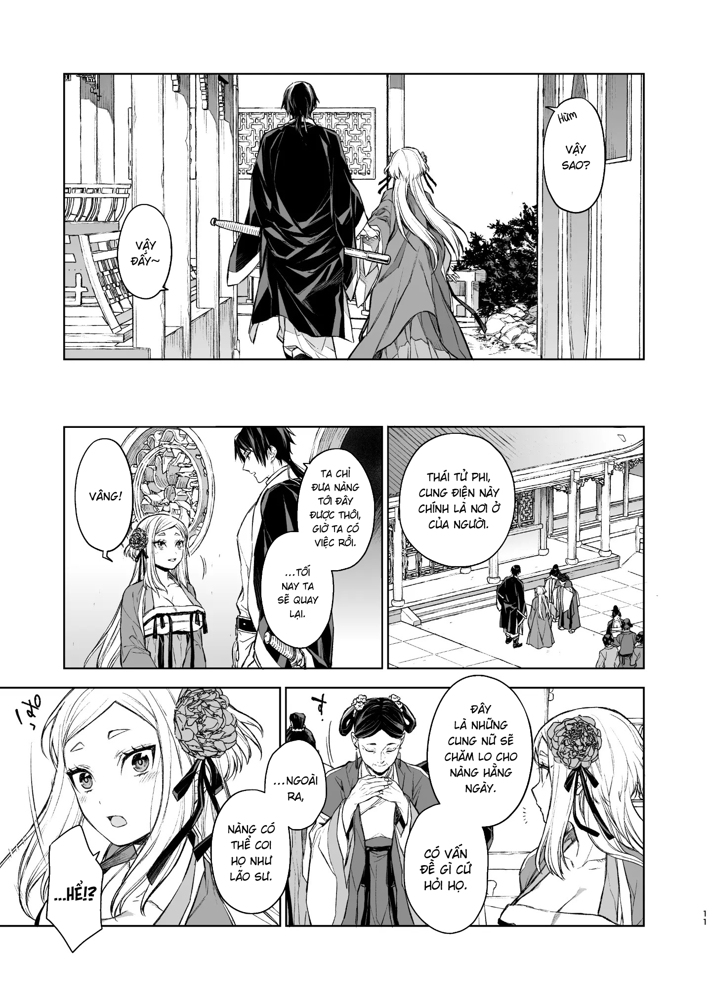 Đọc truyện hentai Yến Lam Khuê Trung Cố Thoại - Chap 2