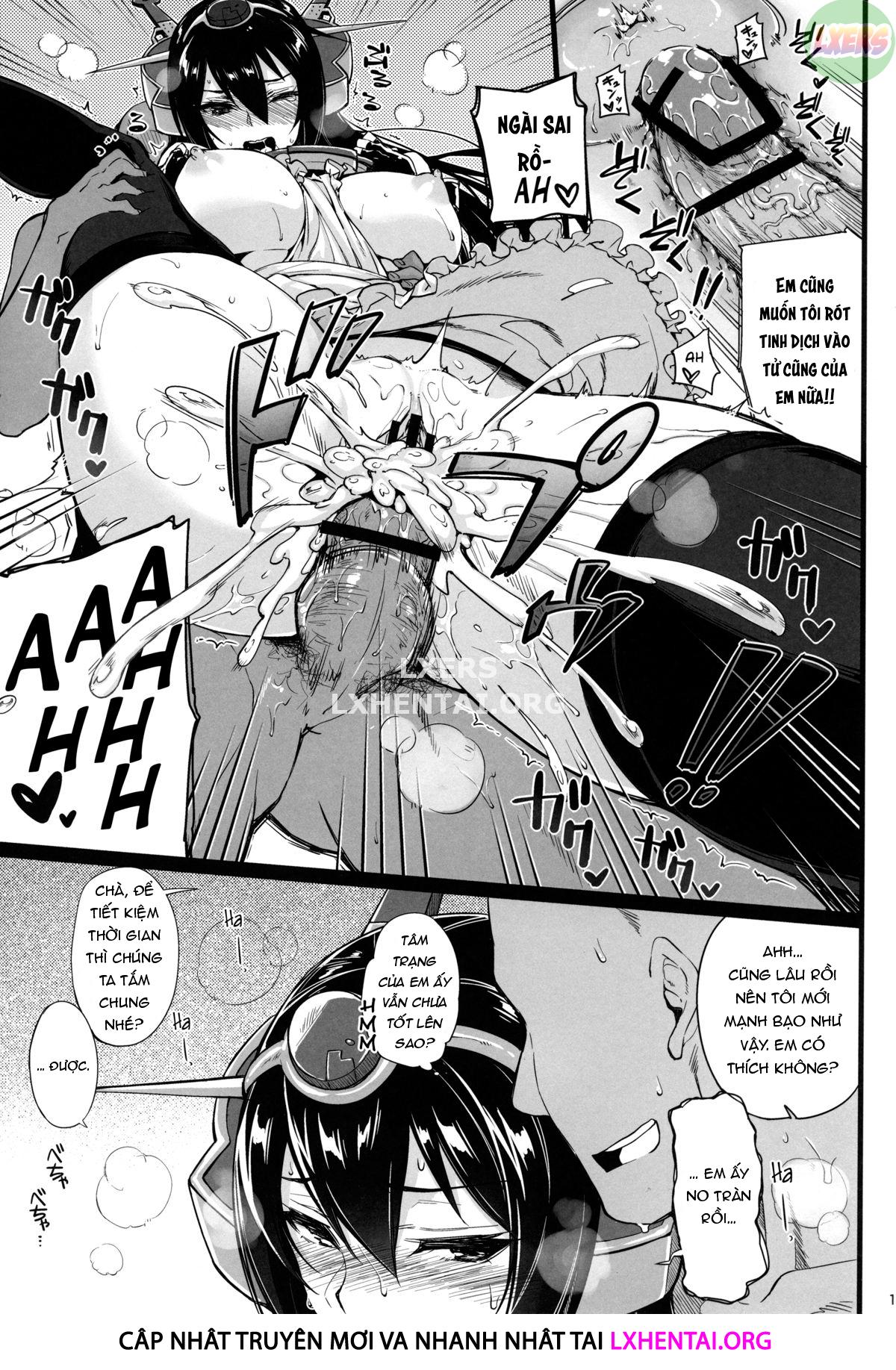 Đọc truyện hentai Rusuban Kan Nagato - Oneshot