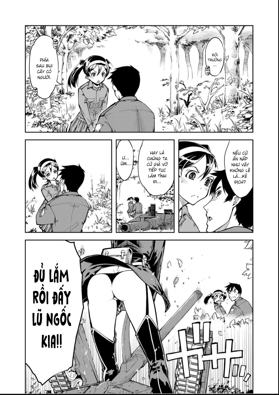 Đọc truyện hentai Những thiếu nữ chiến xa Chiến tuyến số 2