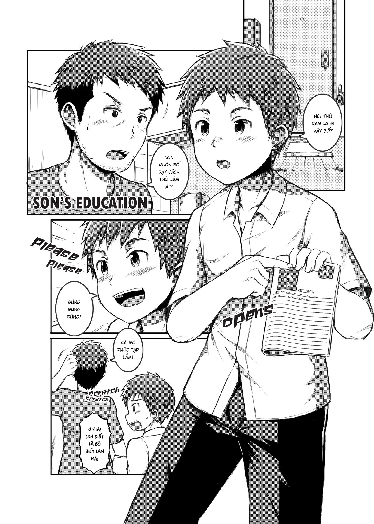 Đọc truyện hentai Son's education - Oneshot