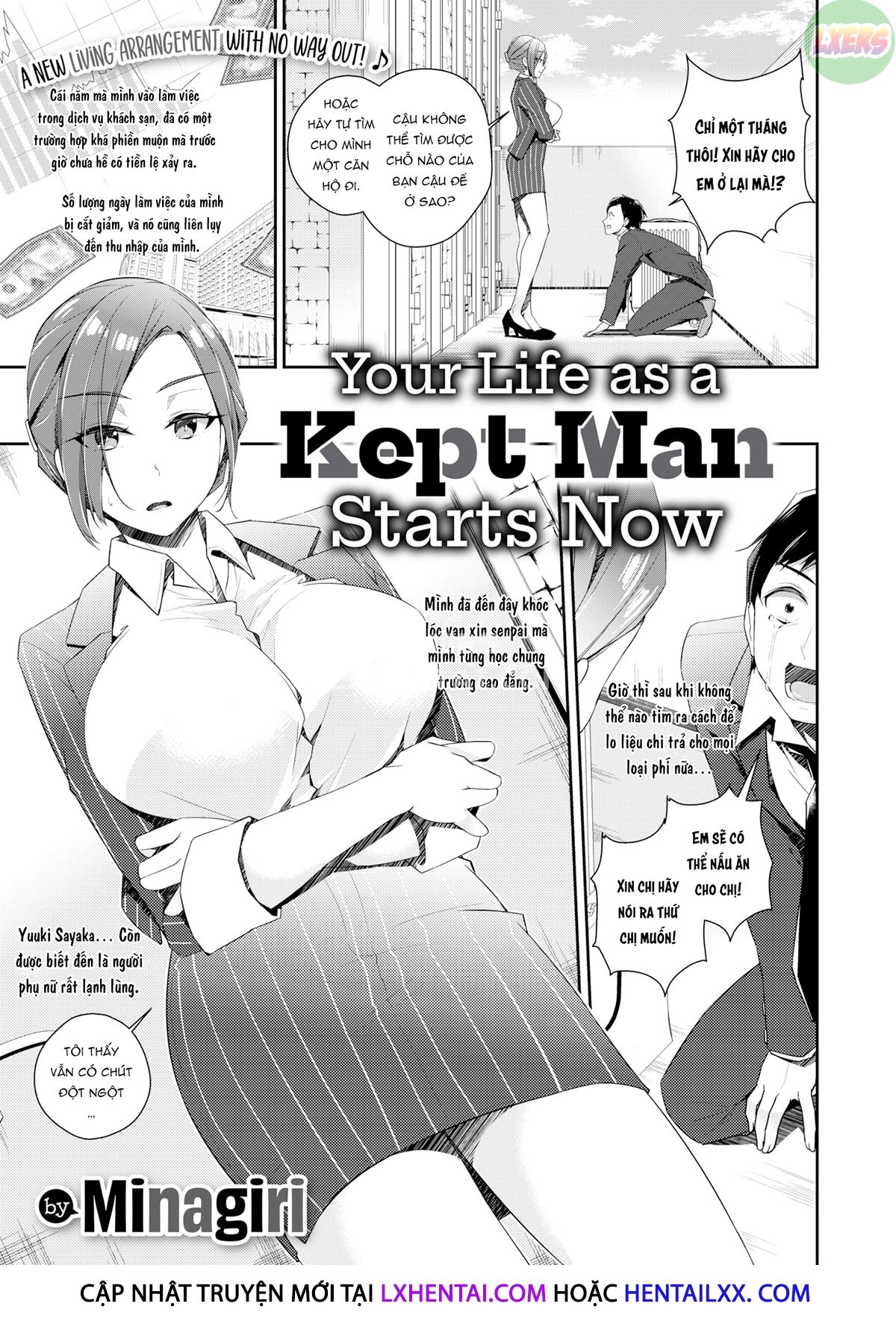 Đọc truyện hentai Kyou kara Hajimeru Himo Seikatsu - Oneshot