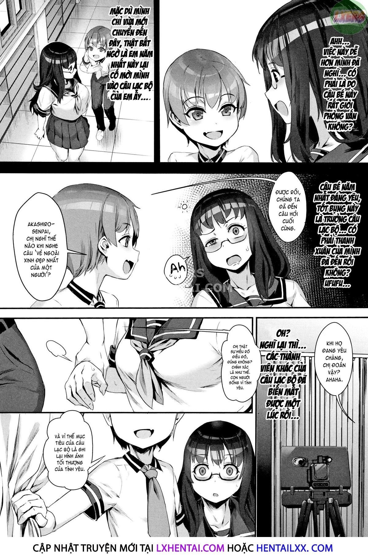 Đọc truyện hentai Gakuen Rankou - Chap 1