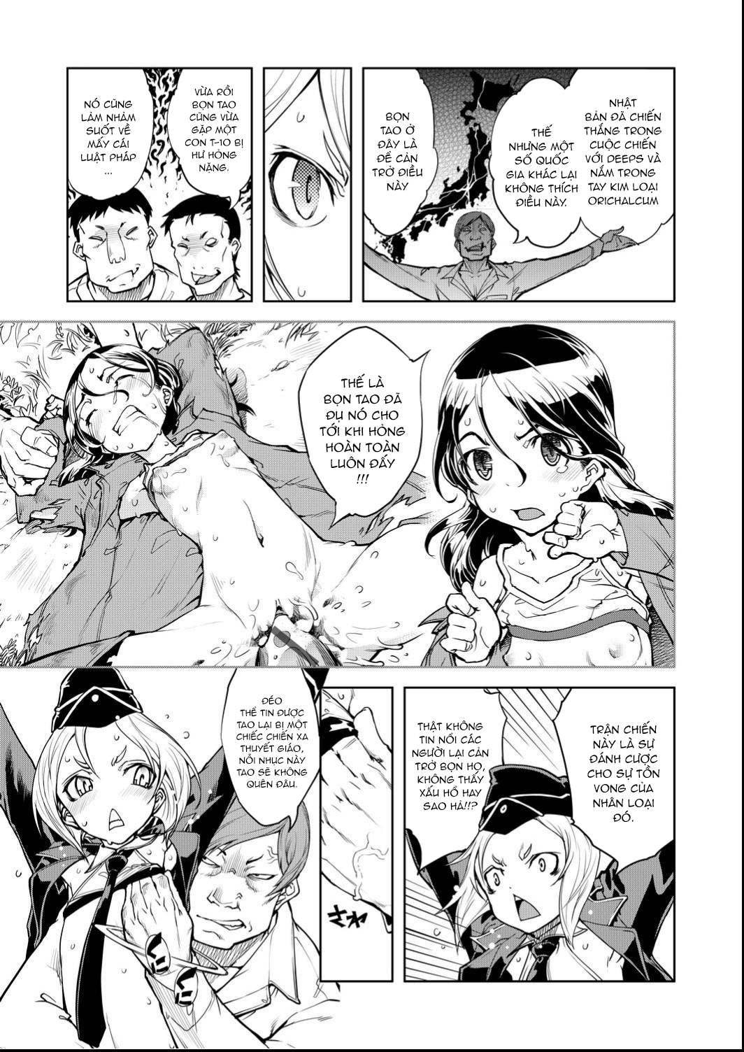 Đọc truyện hentai Những thiếu nữ chiến xa Chiến tuyến số 2