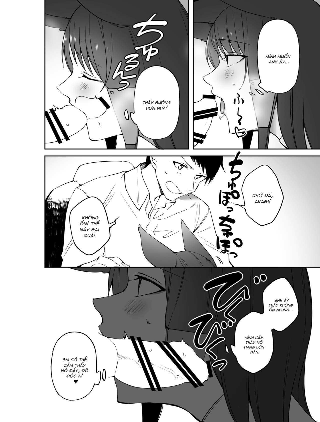 Đọc truyện hentai Cuốn sách khiến Akagi phải bú cu (Azurane) - Oneshot