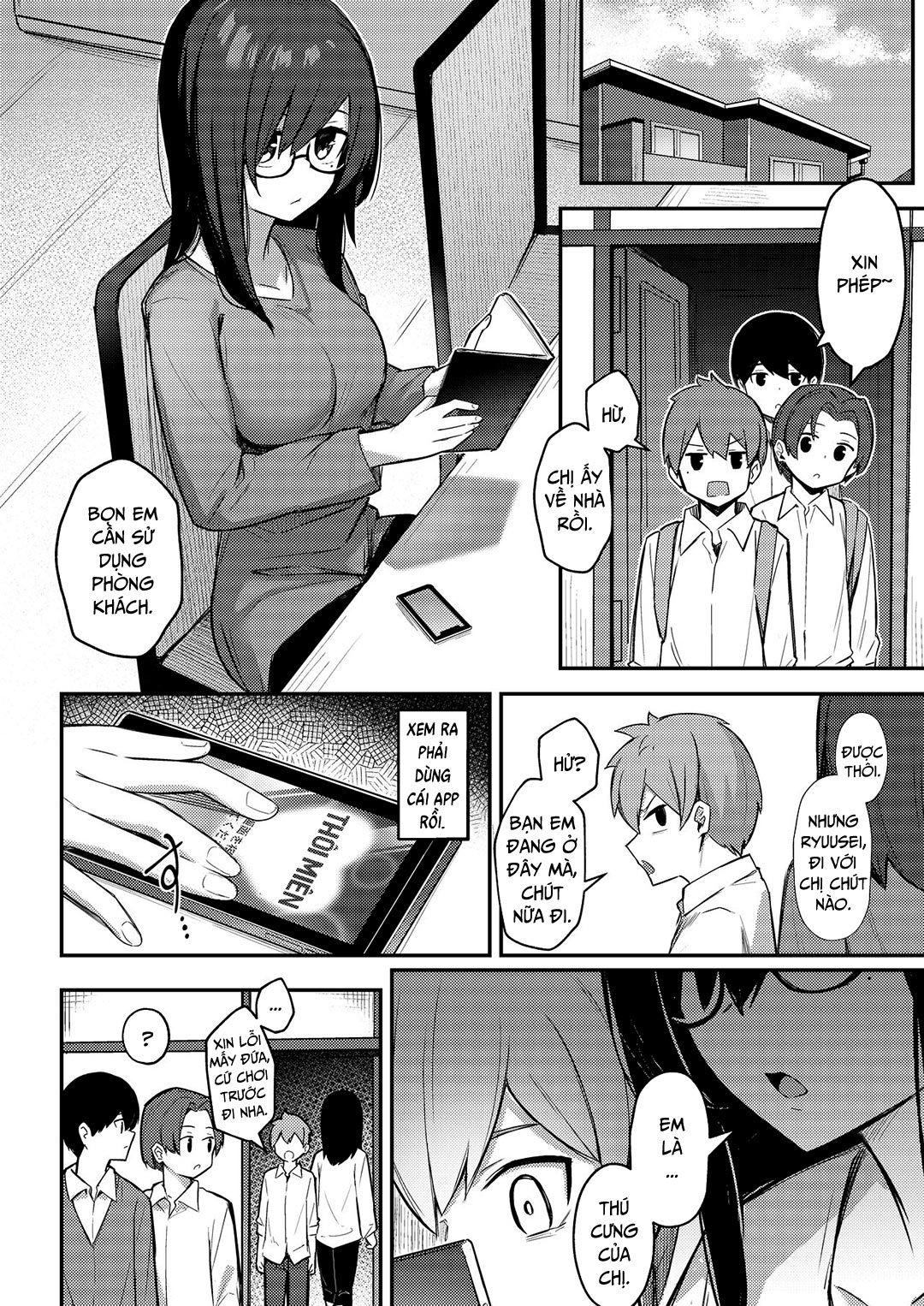 Đọc truyện hentai Chị gái ảm đạm thôi miên em trai - Oneshot