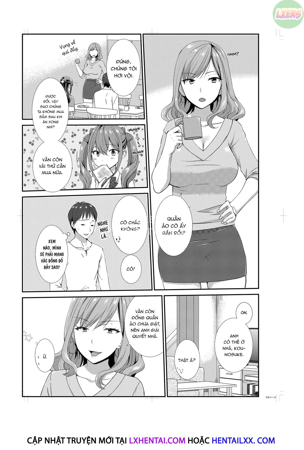 Đọc truyện hentai Sống Với Em Họ, Tôi Không Kiềm Chế Được - Chap 3