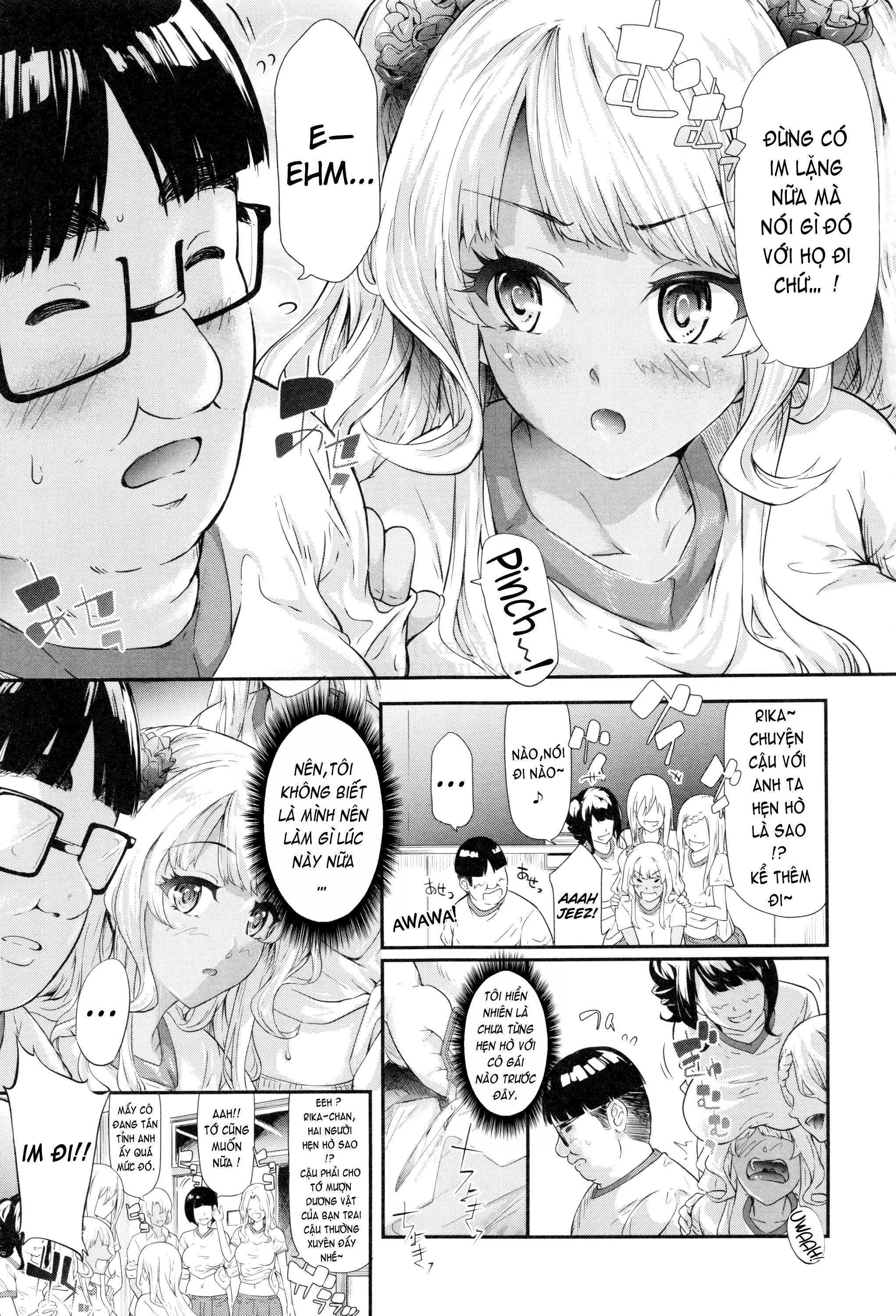 Đọc truyện hentai Gal Tomo Harem - Chap 4 - [END]
