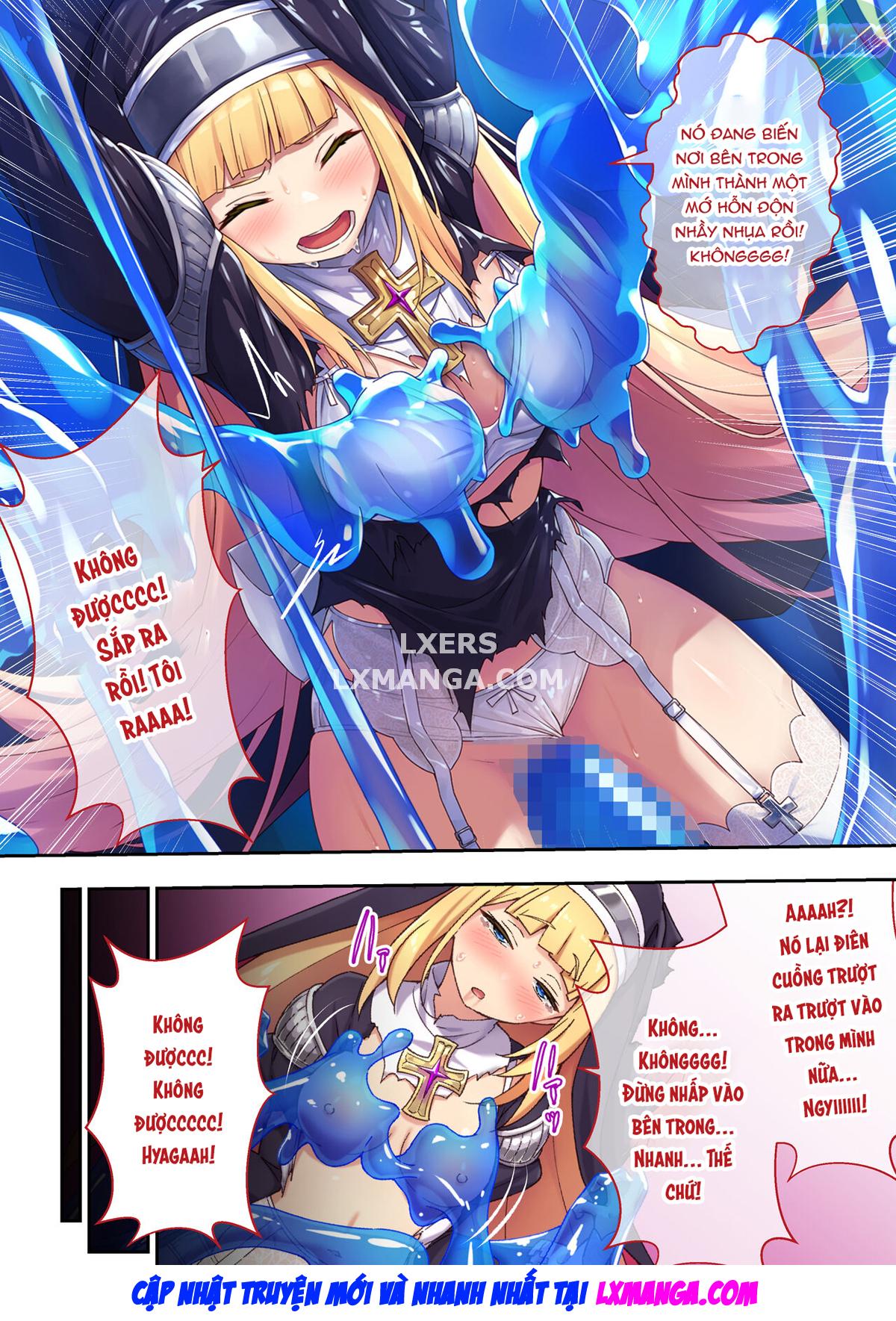 Đọc truyện hentai Nữ tu trừ tà Charlotte - Oneshot