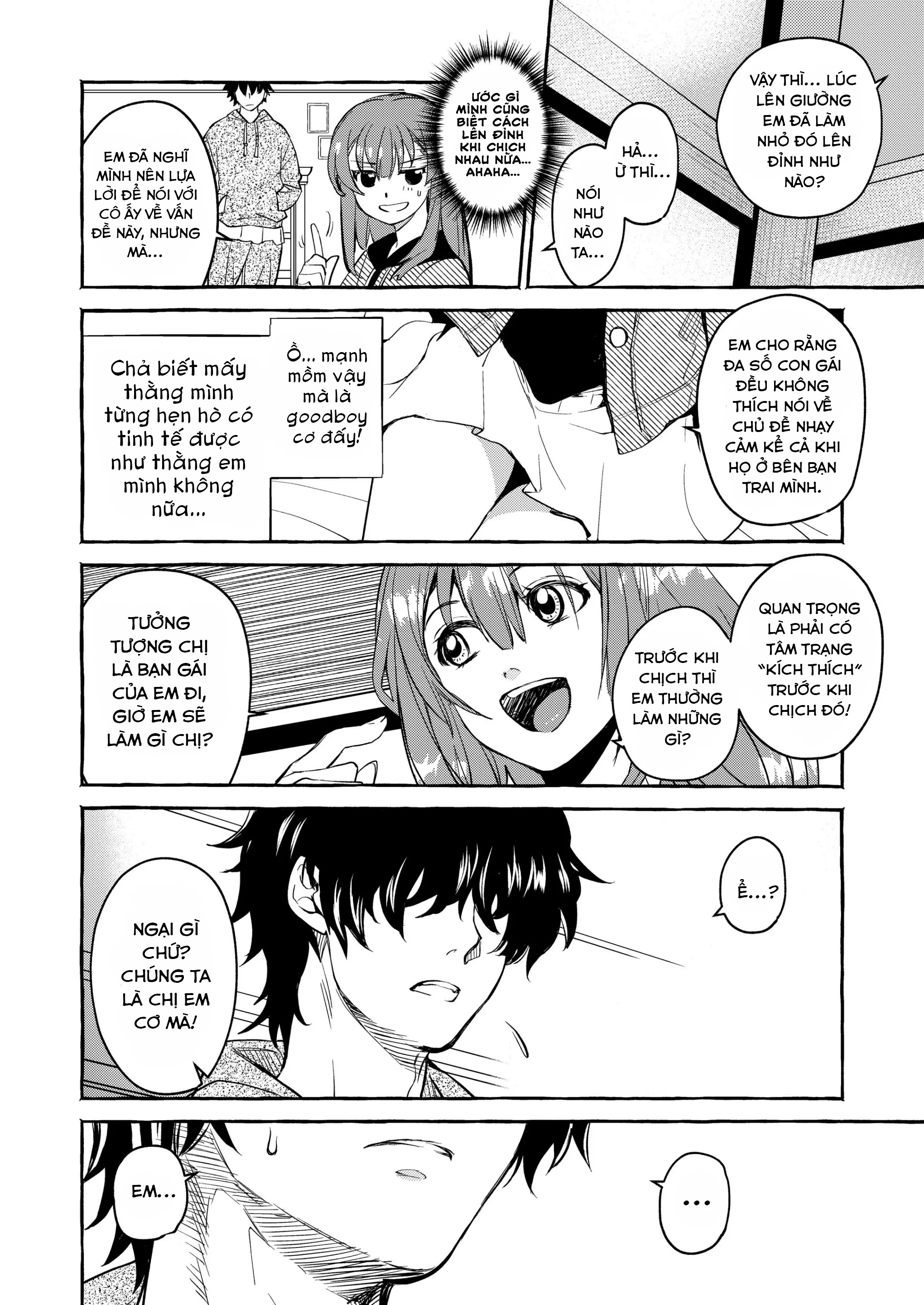 Đọc truyện hentai Cho Đến Khi Thằng Em Hướng Nội Thịt Được Bà Chị Dễ Thương Của Mình - Chap 1: Chị Là Của Em!