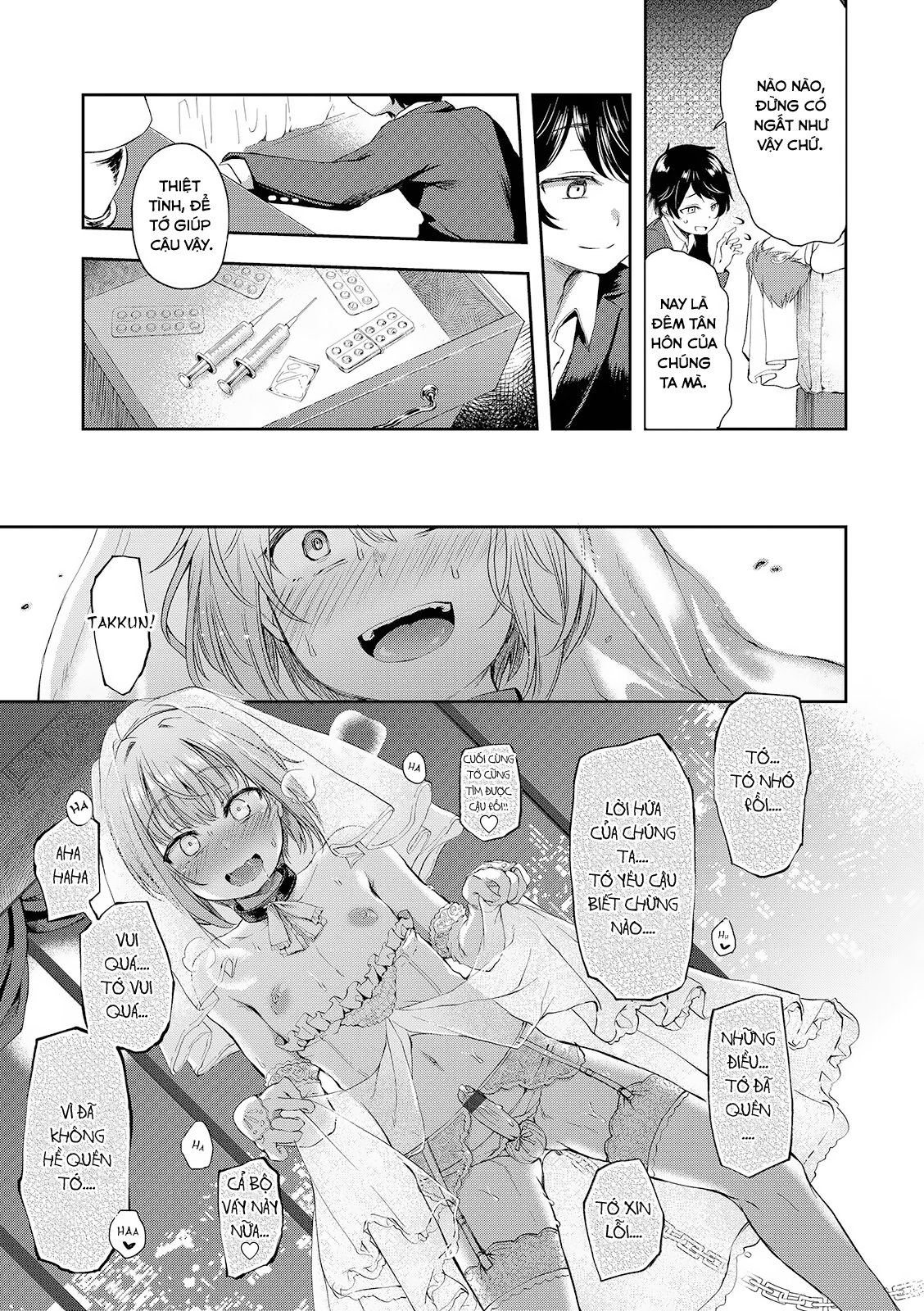 Đọc truyện hentai Ngày chúng ta thành vợ thành chồng Oneshot