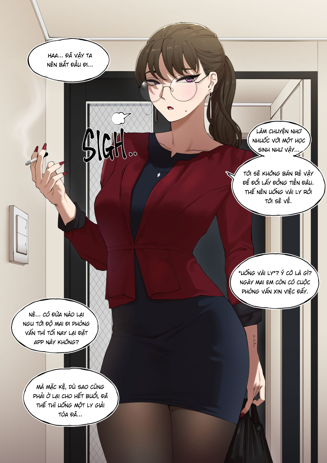Đọc truyện hentai Delivery MILF - Oneshot