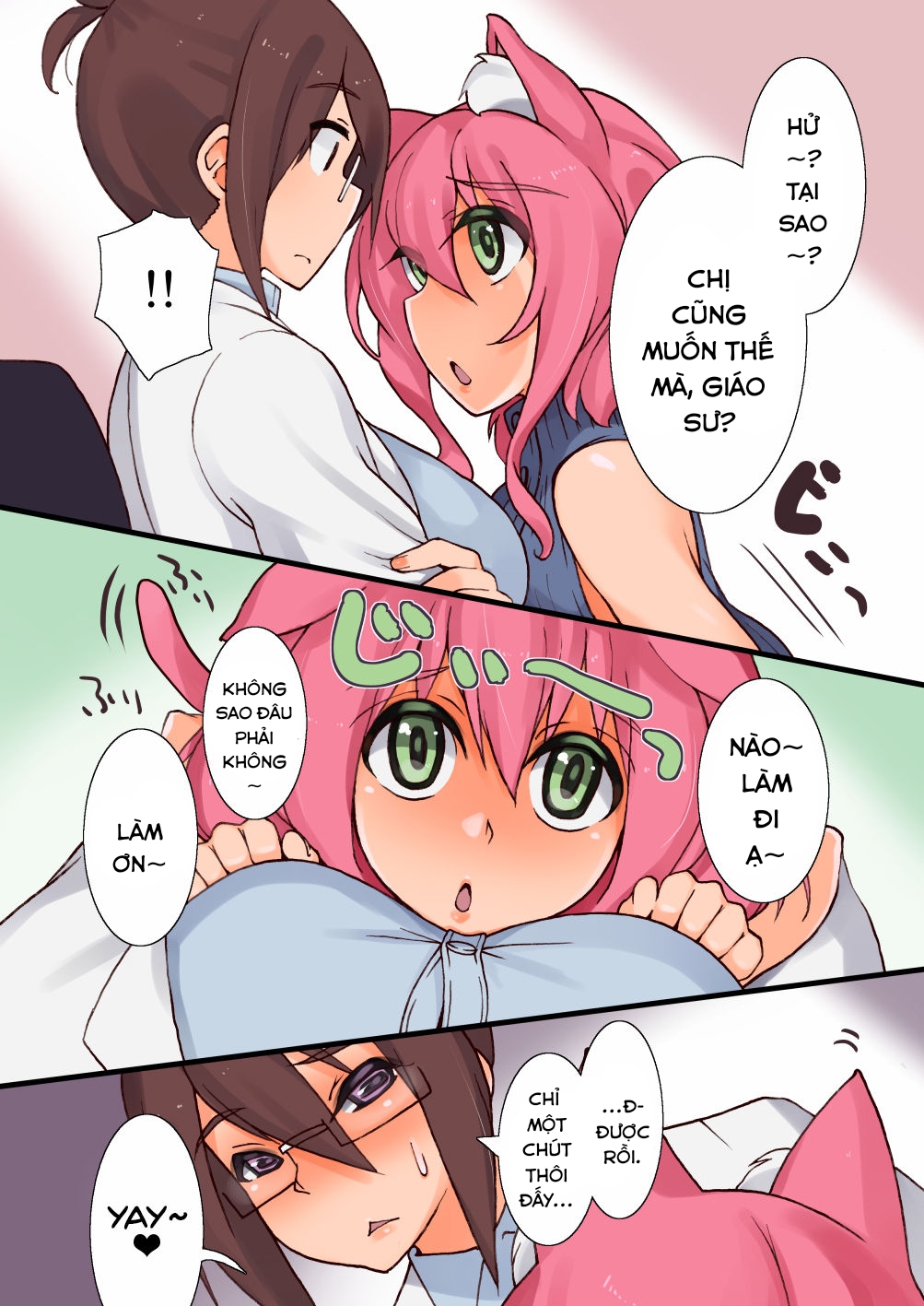 Đọc truyện hentai Tôi đã tạo ra một bé mèo futa. - Oneshot
