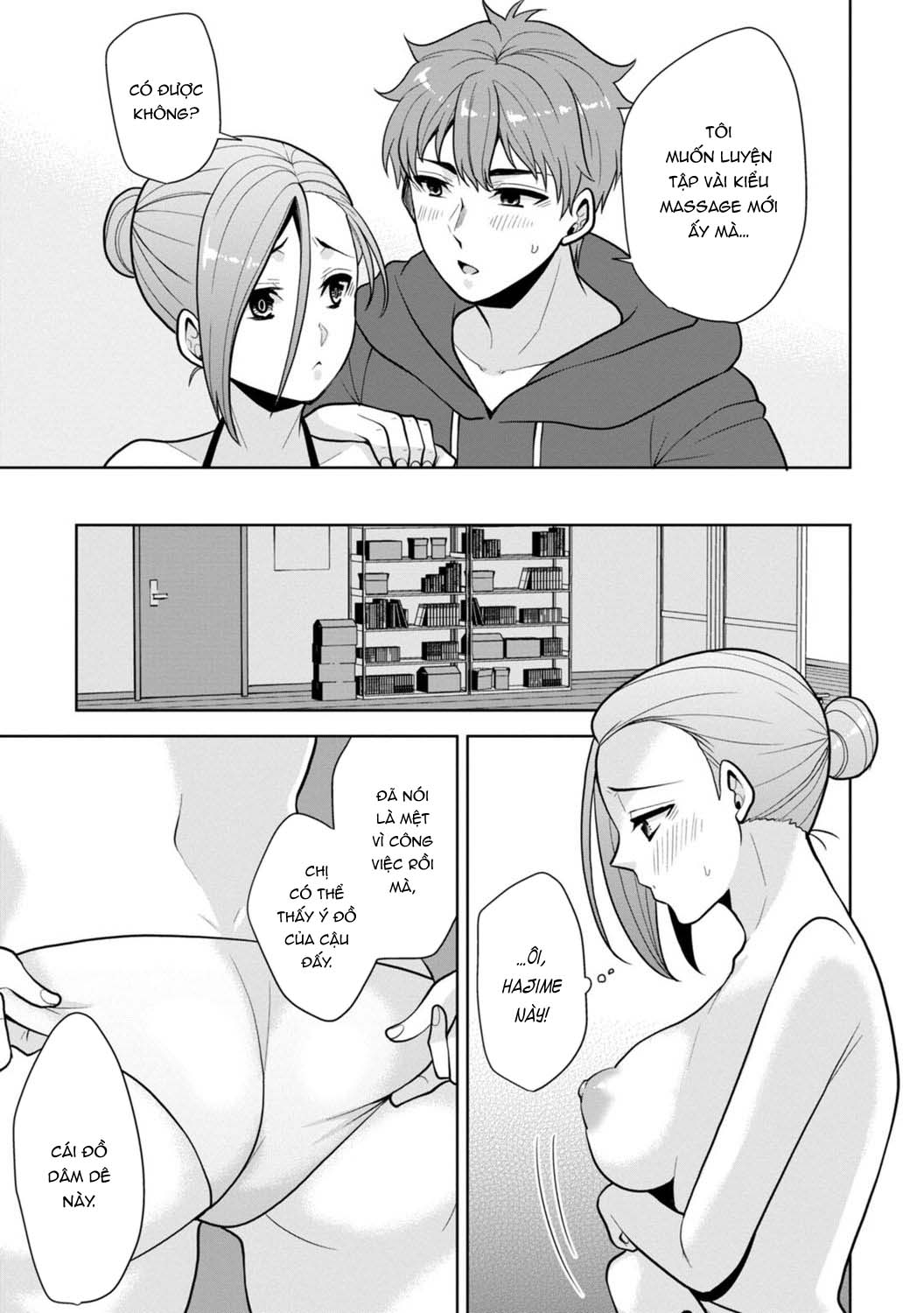 Đọc truyện hentai Trả Thù Người Bạn Cũ Bằng Cách Massage! - Chap 8