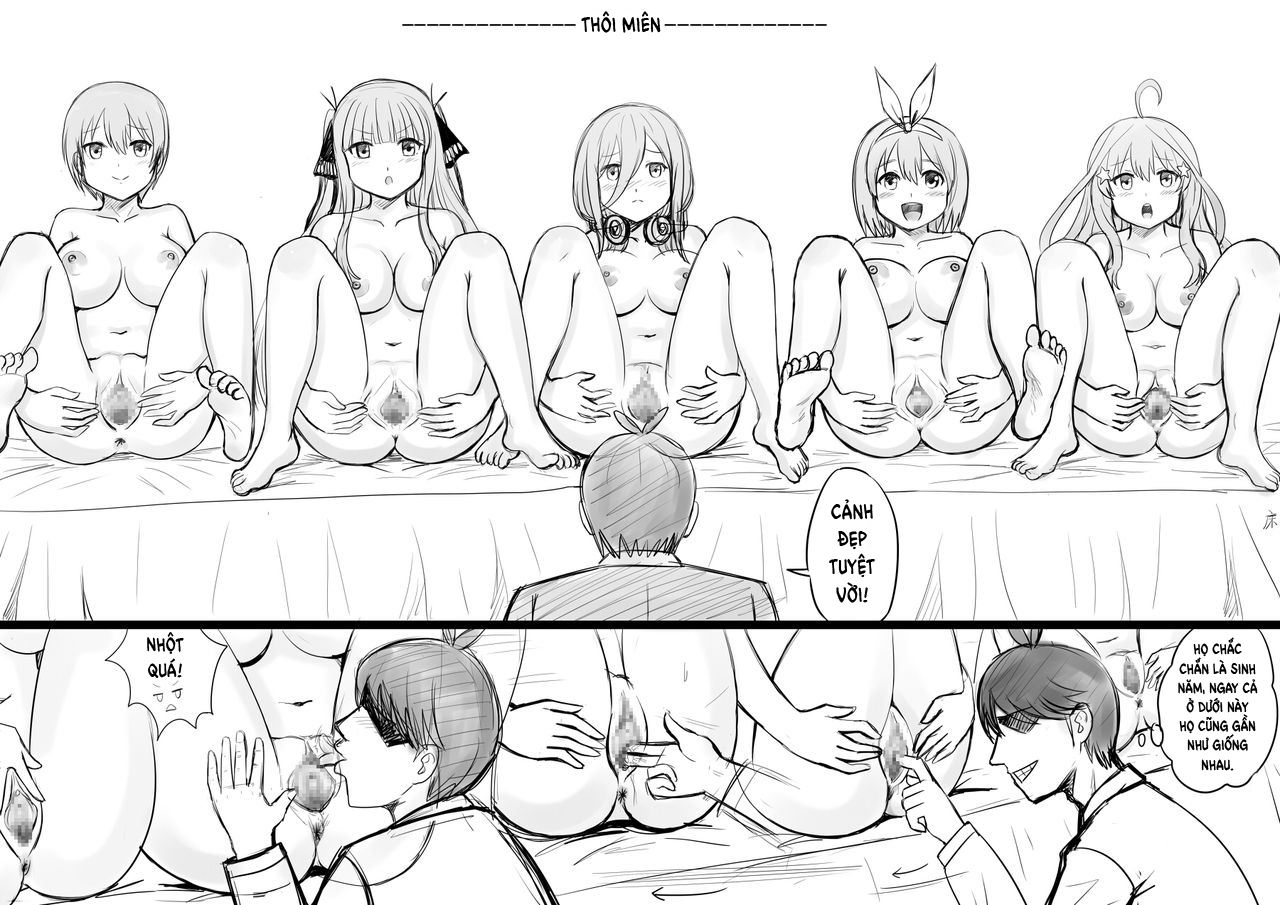Đọc truyện hentai [Pure Heart] GoToubun no Hanayome Manga - Oneshot