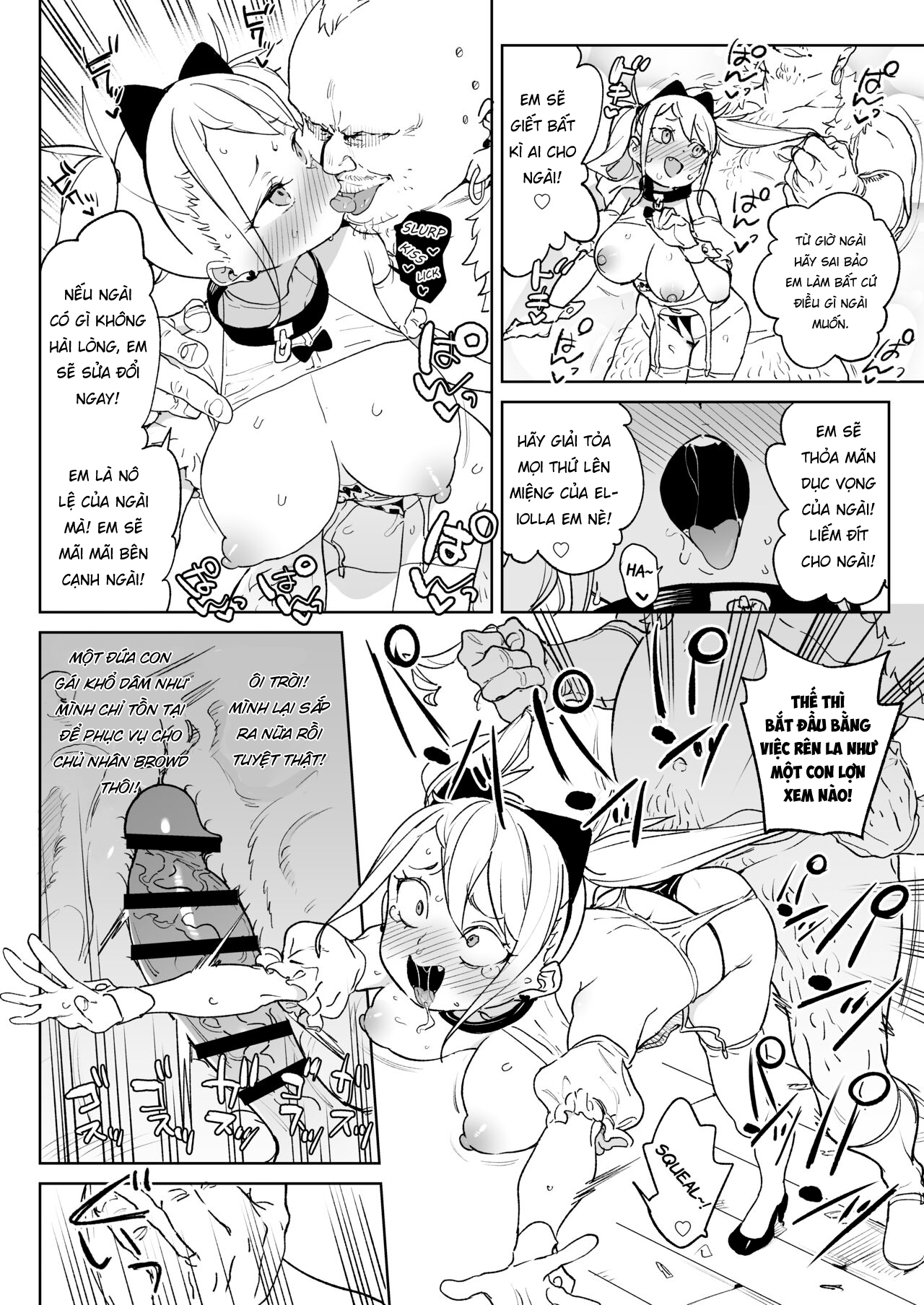 Đọc truyện hentai Báo thù con cá chà bặc - Oneshot