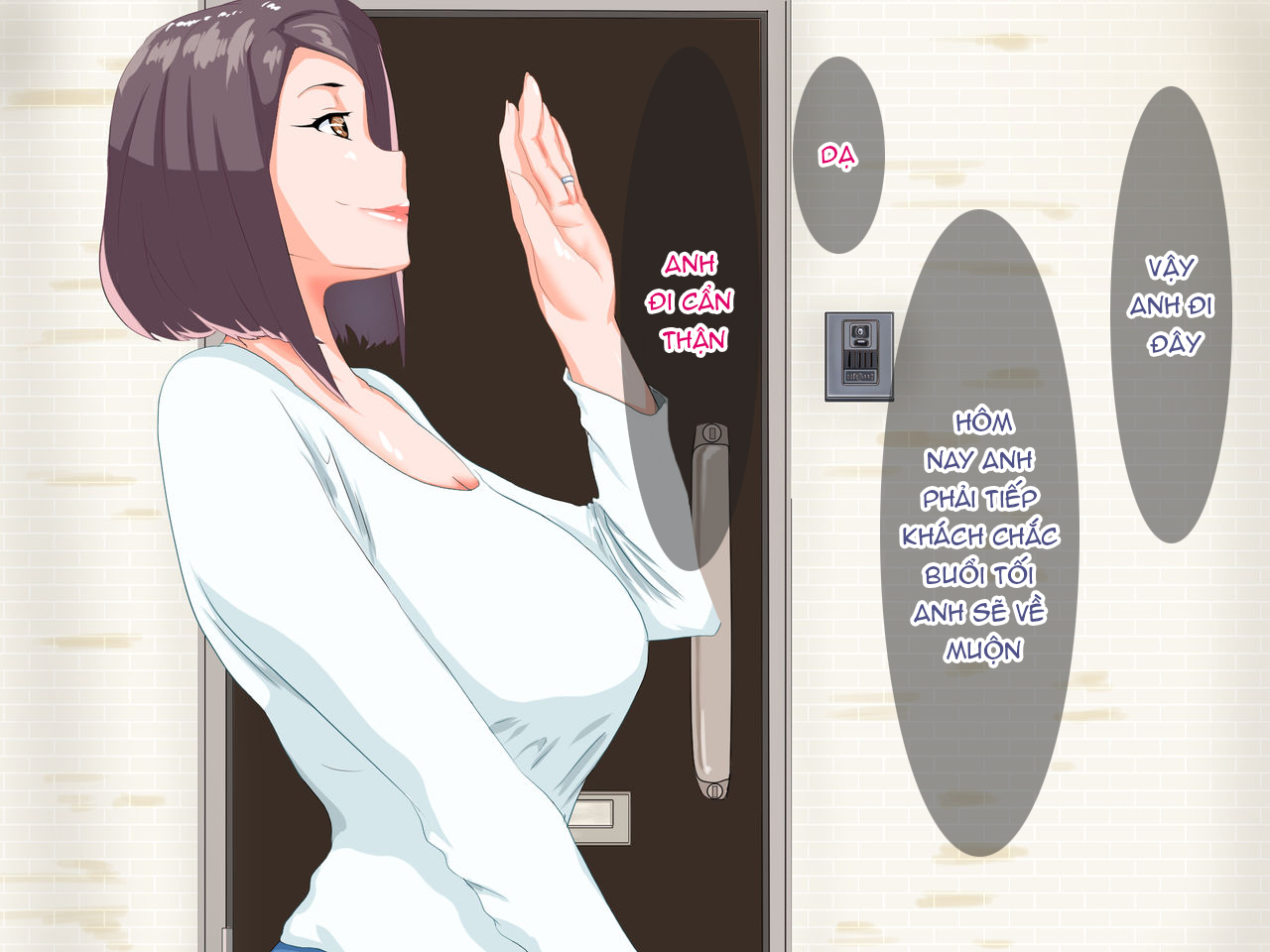 Đọc truyện hentai Yoru no Seikatsu de Mitasarenai Bakunyuu Hitozuma Oba-san to. - Chap 5 - End