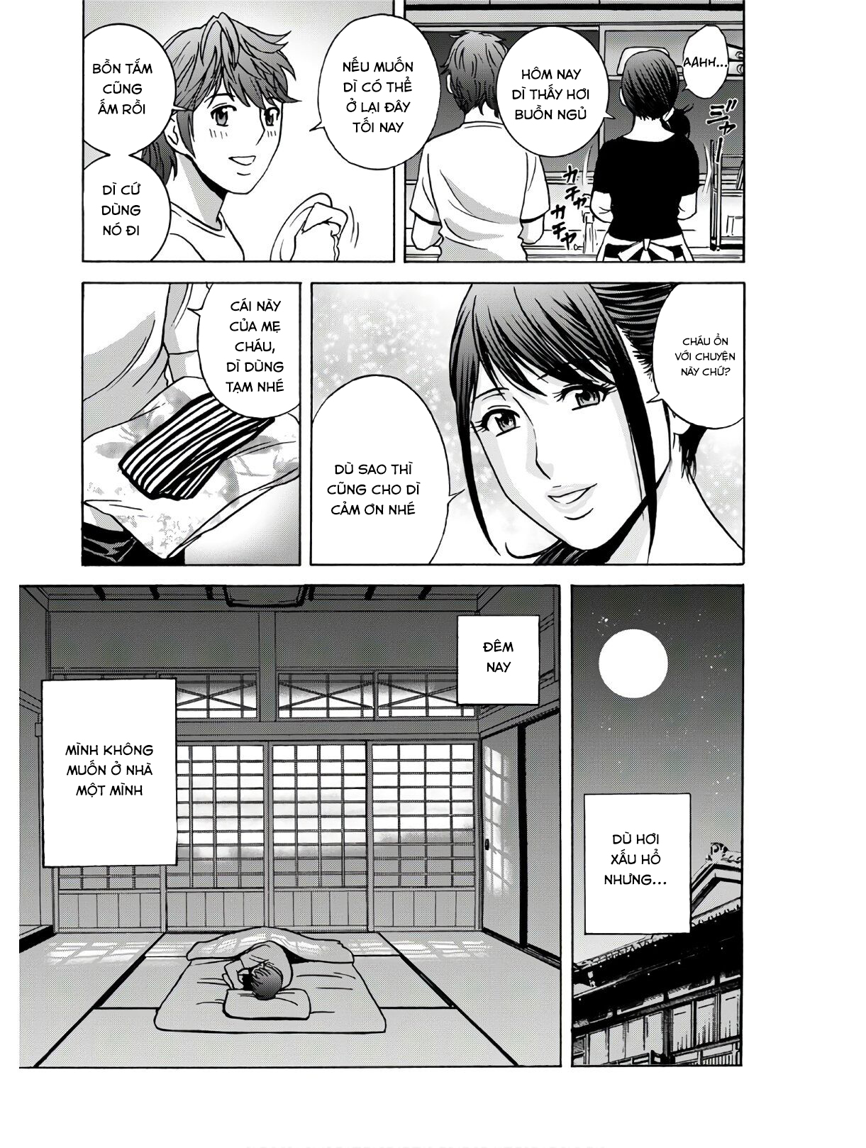 Đọc truyện hentai Dì nghịch ngợm - Chap 1