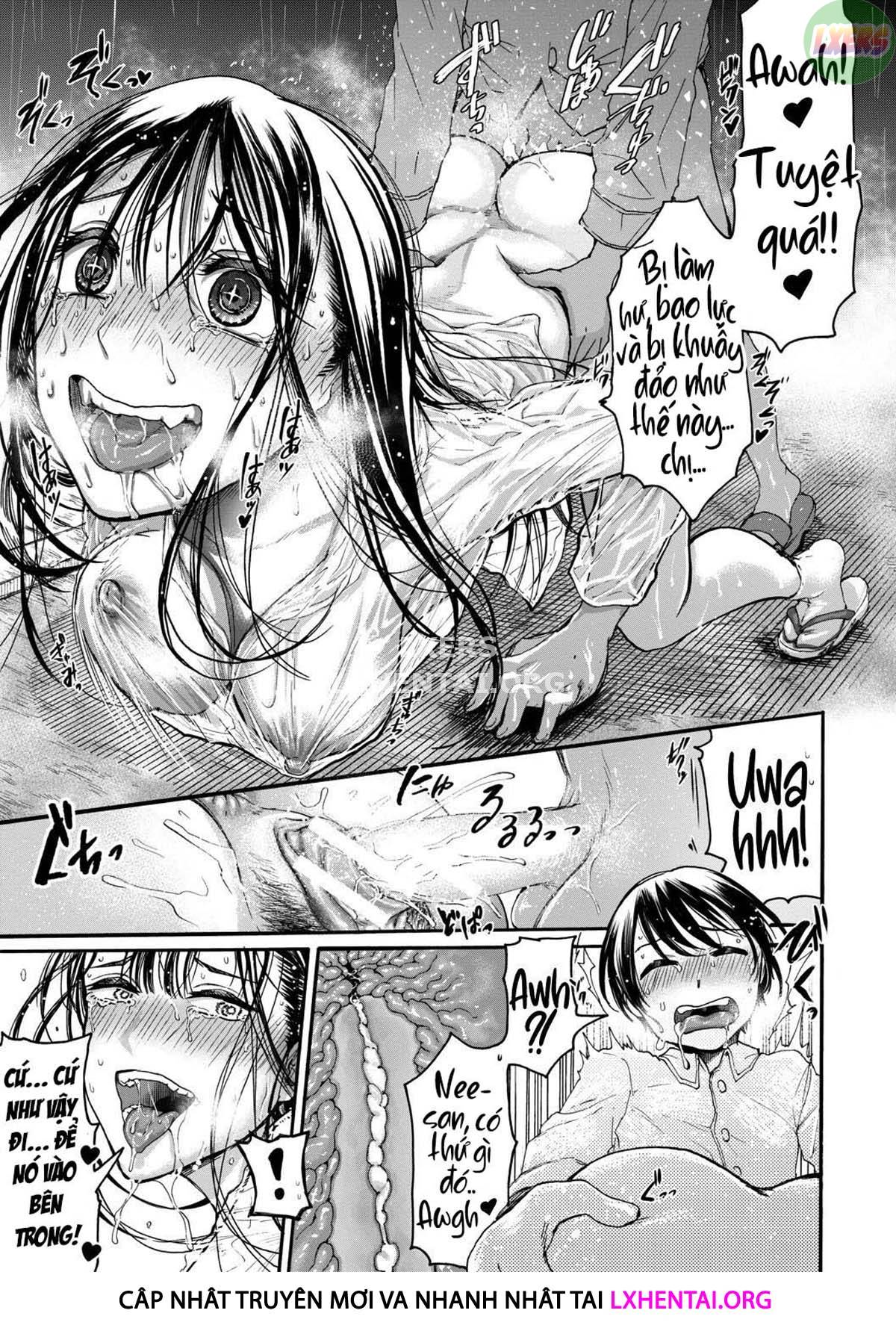Đọc truyện hentai Cái lỗ thân mật của chị gái và anh trai Chap 4