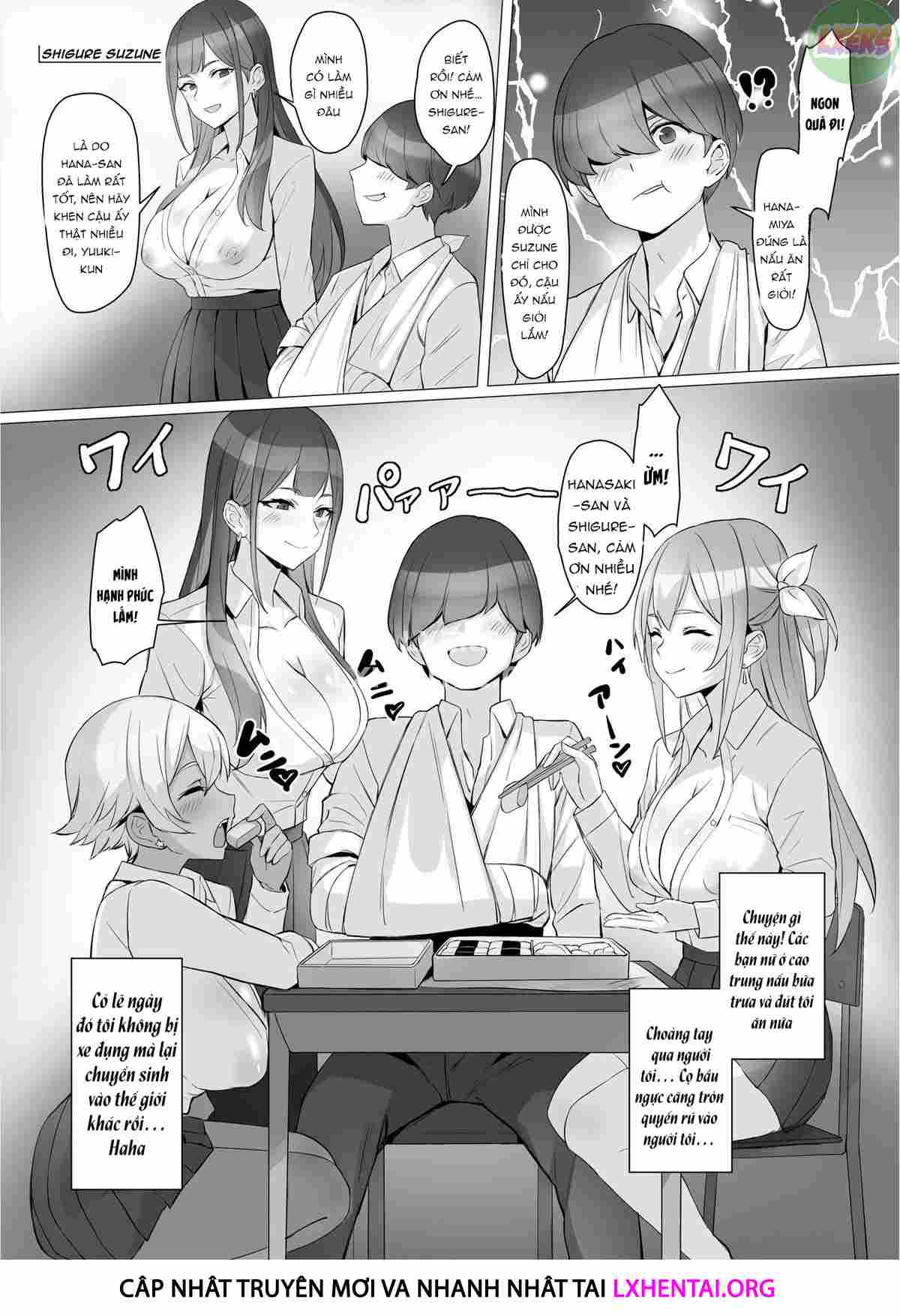 Đọc truyện hentai I Saved A Gal, Then I Think I Reincarnated Into Another World And My Life As A Riajuu Began! - Oneshot