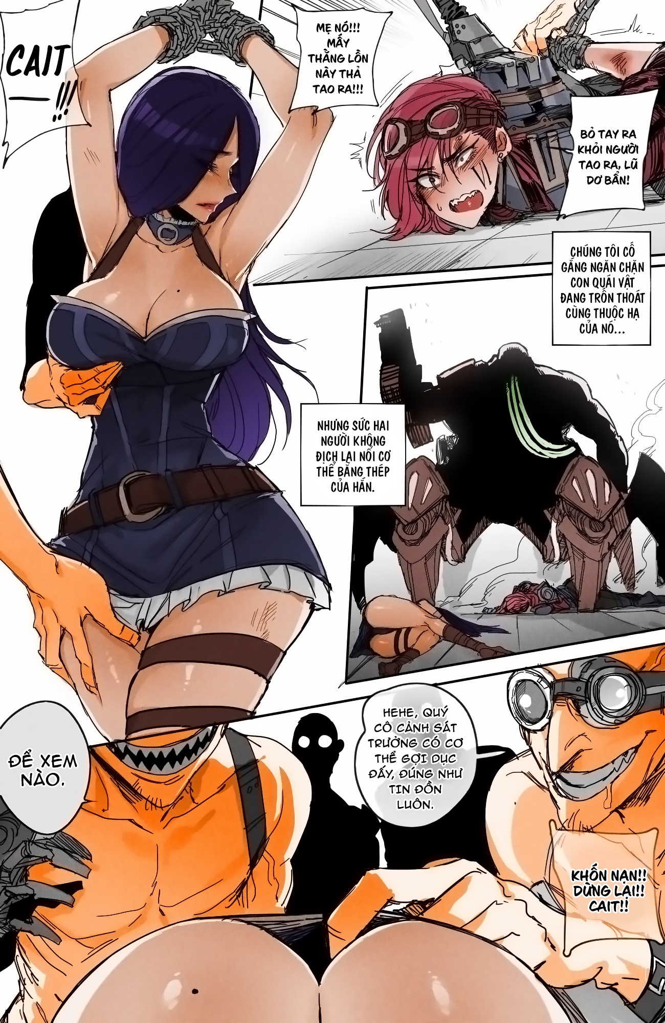 Đọc truyện hentai Biên bản điều tra mật - Thằng chó, mày lừa bố mày