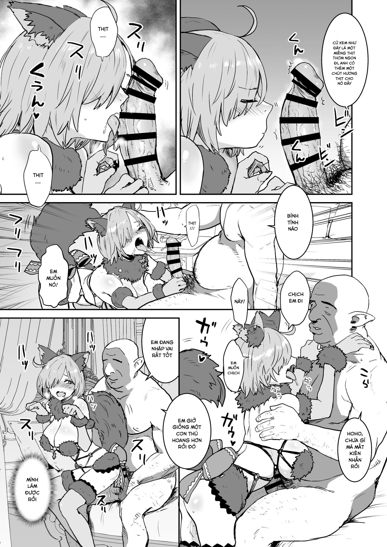 Đọc truyện hentai Huấn luyện cô dâu của Mash - Chap 2