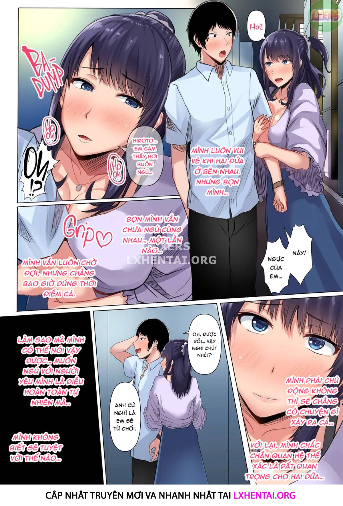 Đọc truyện hentai Người yêu thời thơ ấu của tôi đã bị gài bẫy bởi con cặc khổng lồ của một học sinh lớp trên - Chap 1