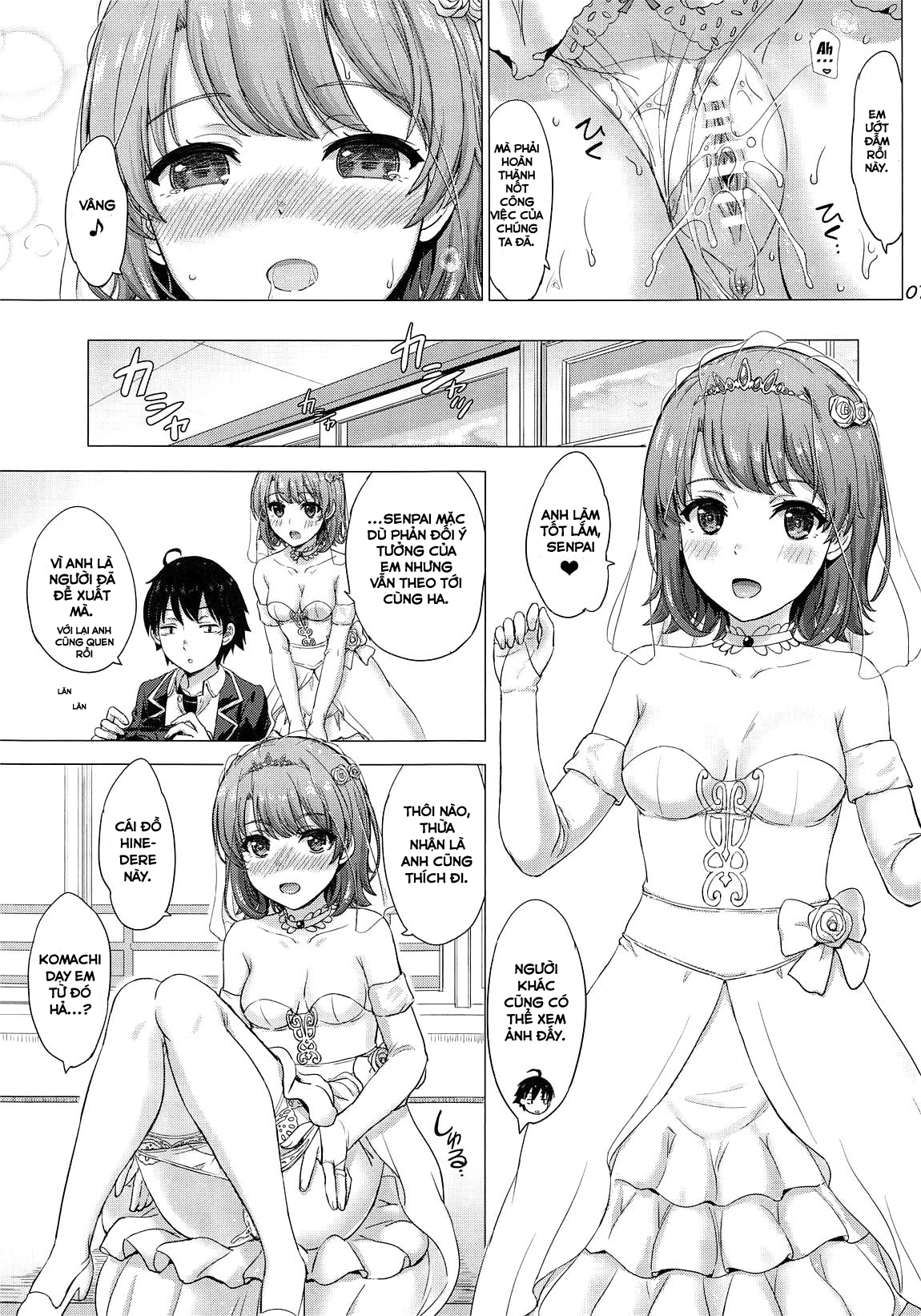 Đọc truyện hentai Làm Tình Với Iroha Trong Bộ Váy Cưới - Oneshot