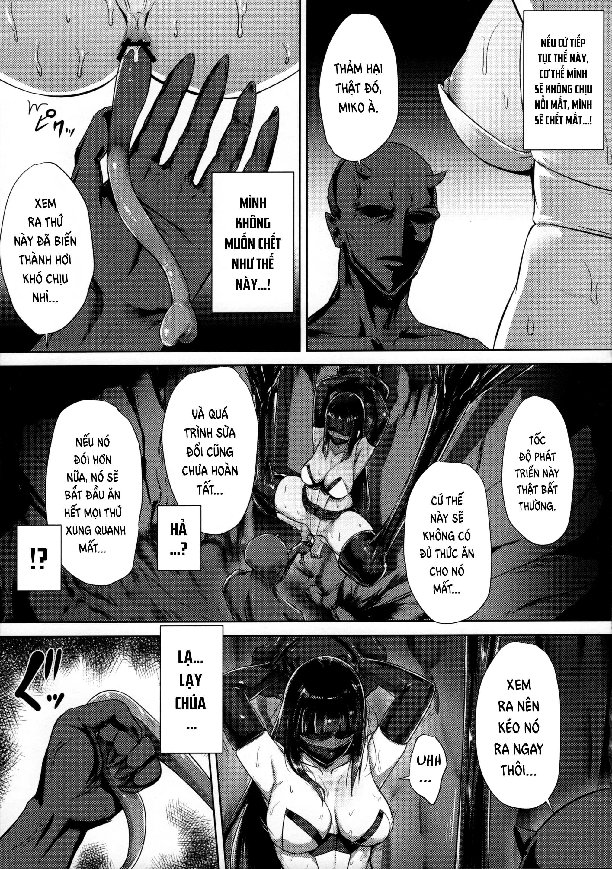 Đọc truyện hentai Vu Nữ Trừ Tà Oneshot
