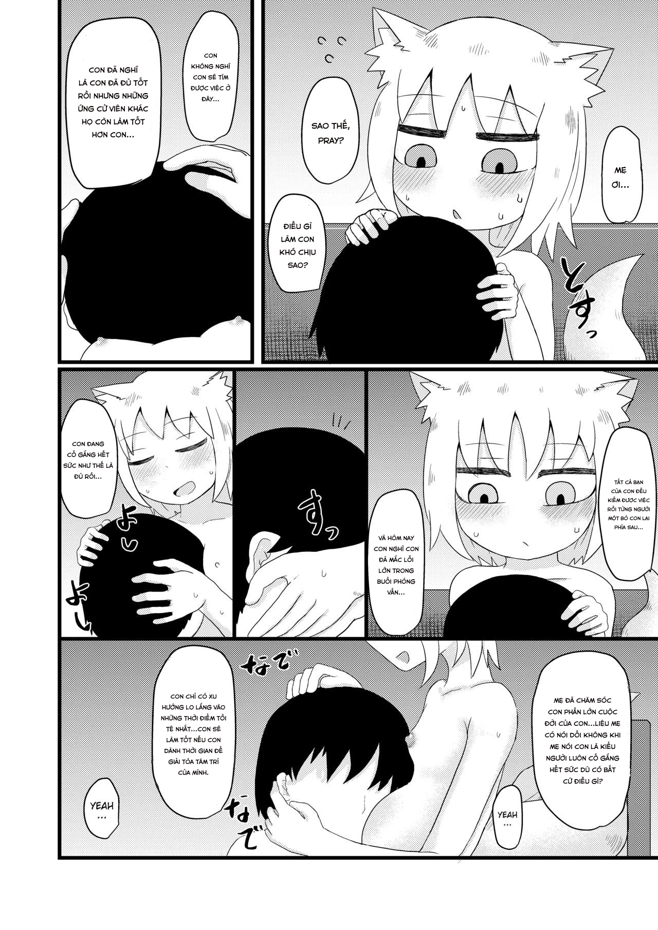 Đọc truyện hentai Loli Baba Okaa-san wa Oshi ni Yowai 4 - Oneshot.