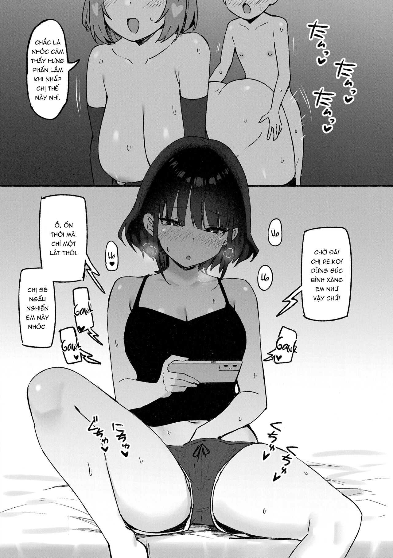 Đọc truyện hentai Tan Chảy Cùng Chị Gái SP! - Chap 1