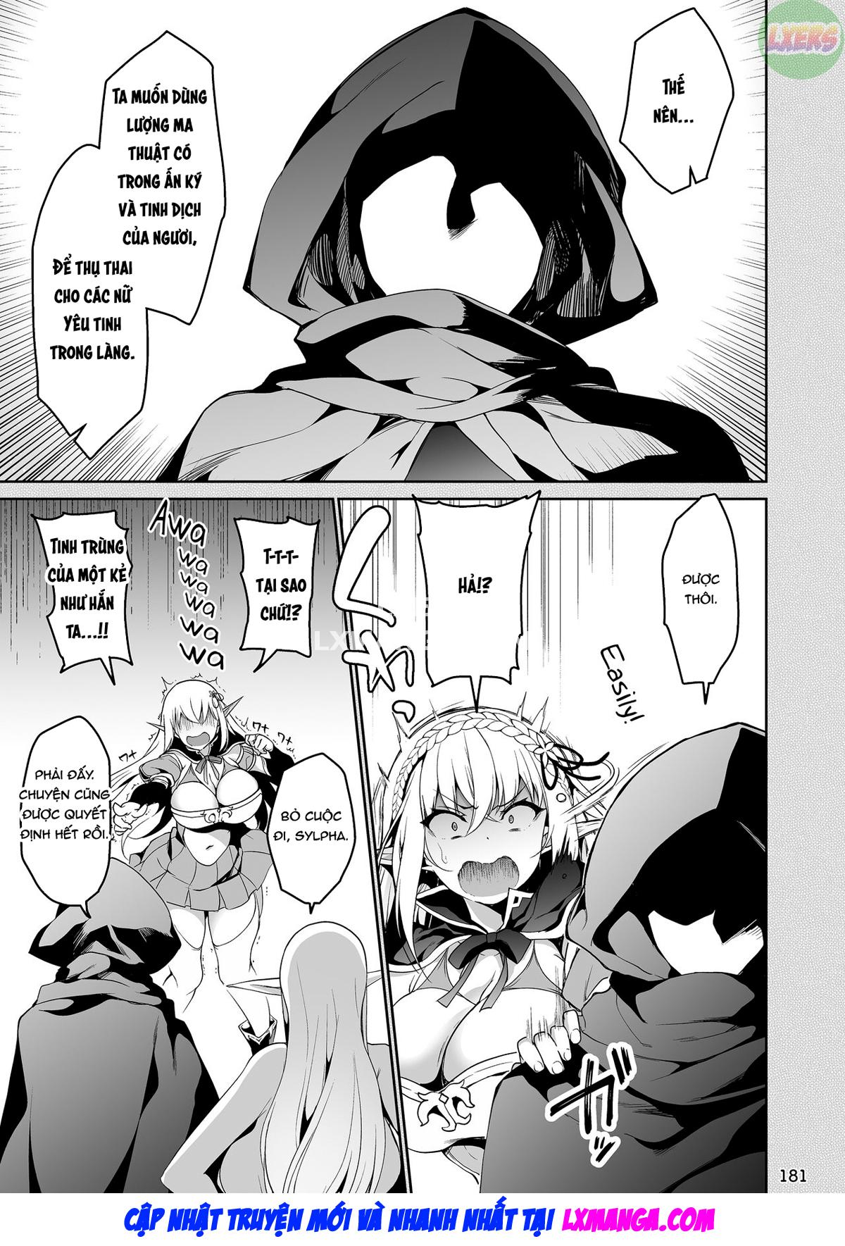 Đọc truyện hentai Elf ni Inmon o Tsukeru Hon Chap 4 LEVEL:1~4