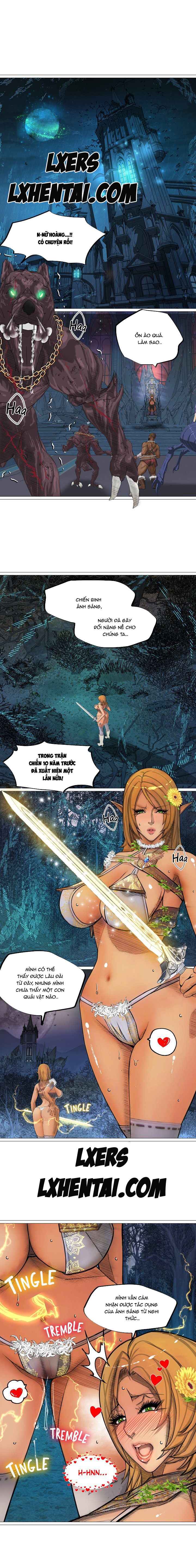 Đọc truyện hentai Nữ Hoàng Dark Elf Và Nô Lệ Orc - Chap 10