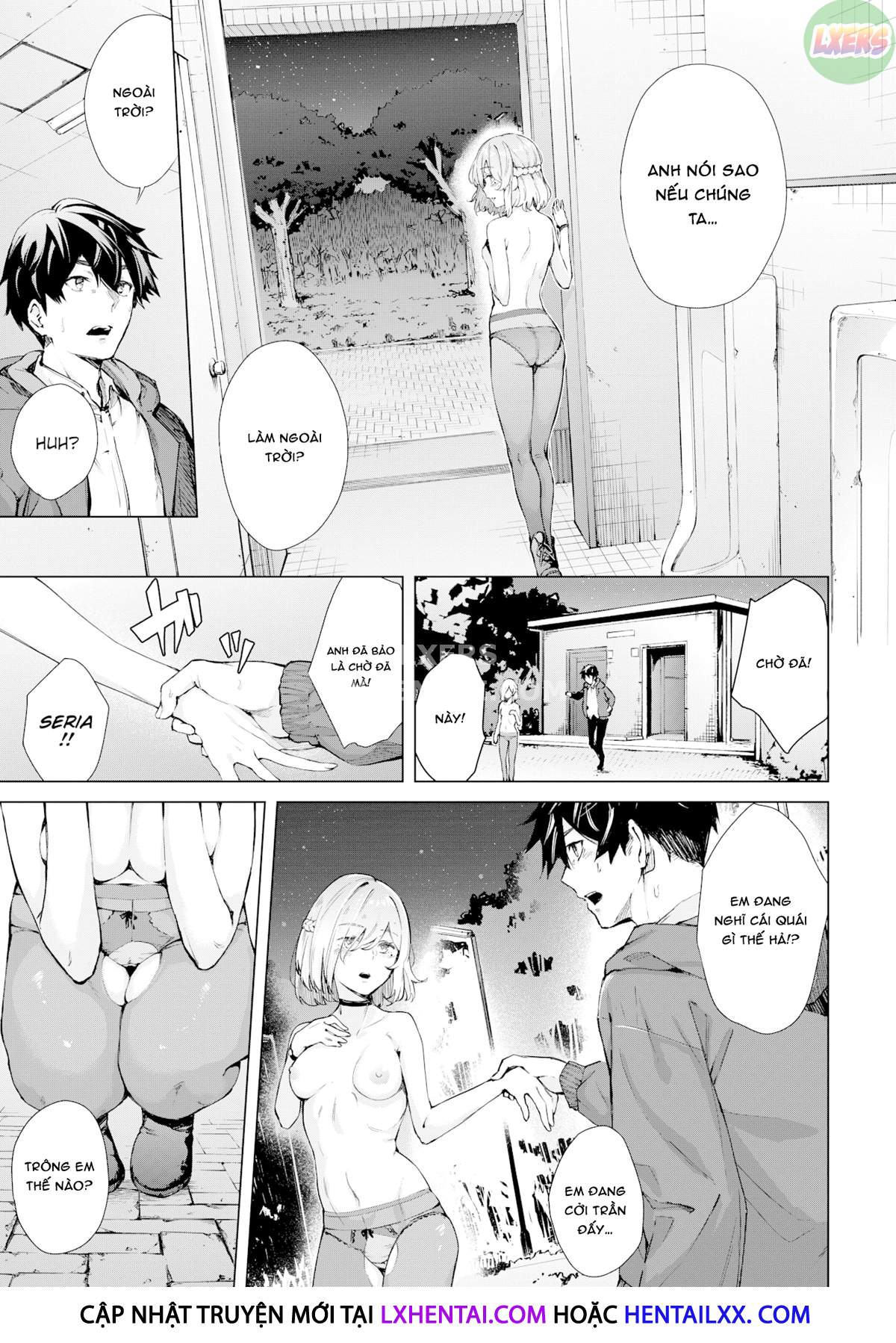 Đọc truyện hentai Khi bạn có cô người yêu thích phô dâm - Oneshot