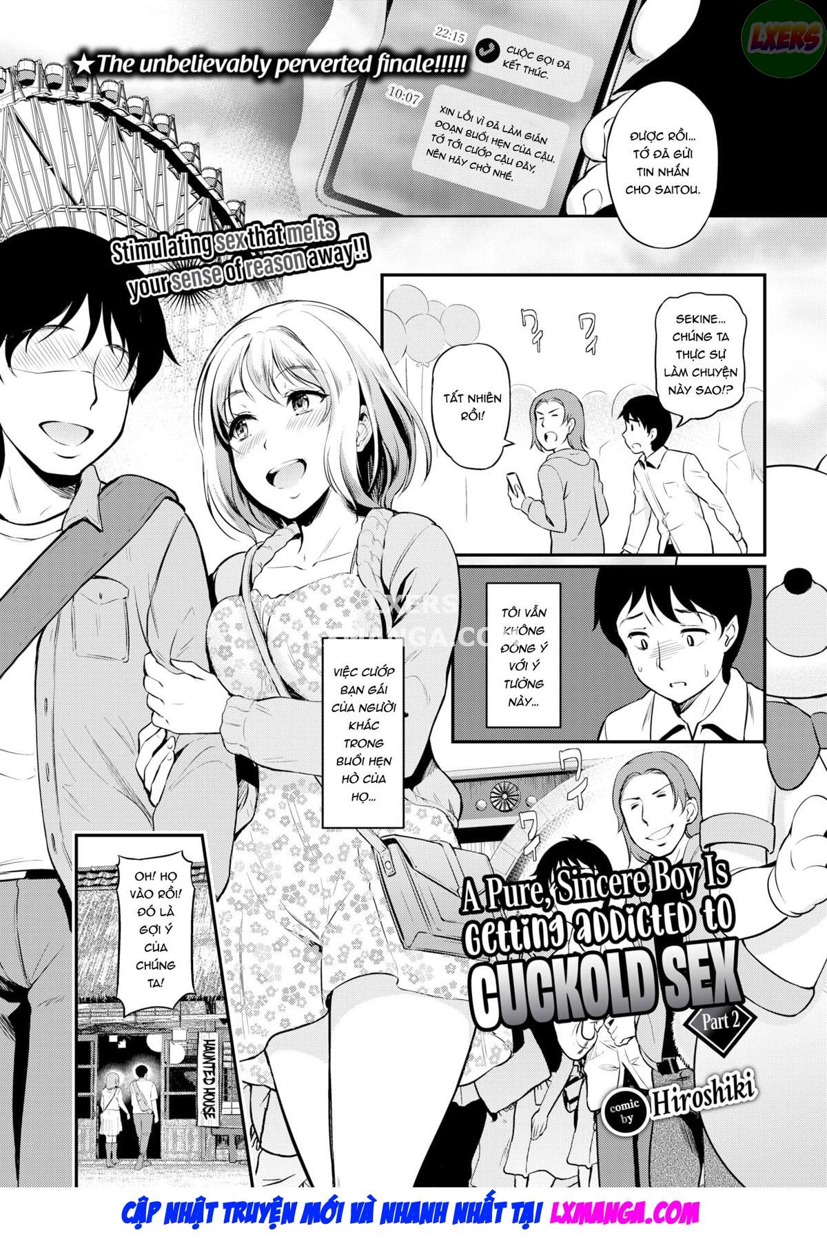 Đọc truyện hentai Một chàng trai thuần khiết, chân thành nghiện đi NTR - Chap 2