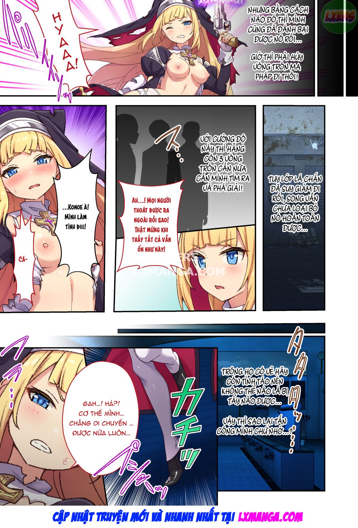 Đọc truyện hentai Nữ tu trừ tà Charlotte - Oneshot