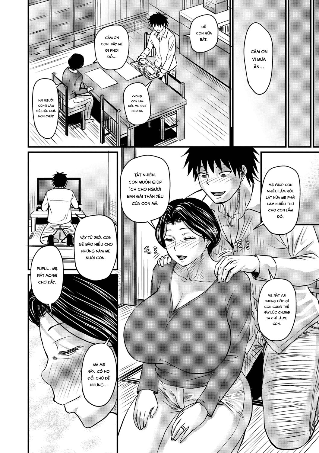 Đọc truyện hentai Mẹ là của con... - Chap 3