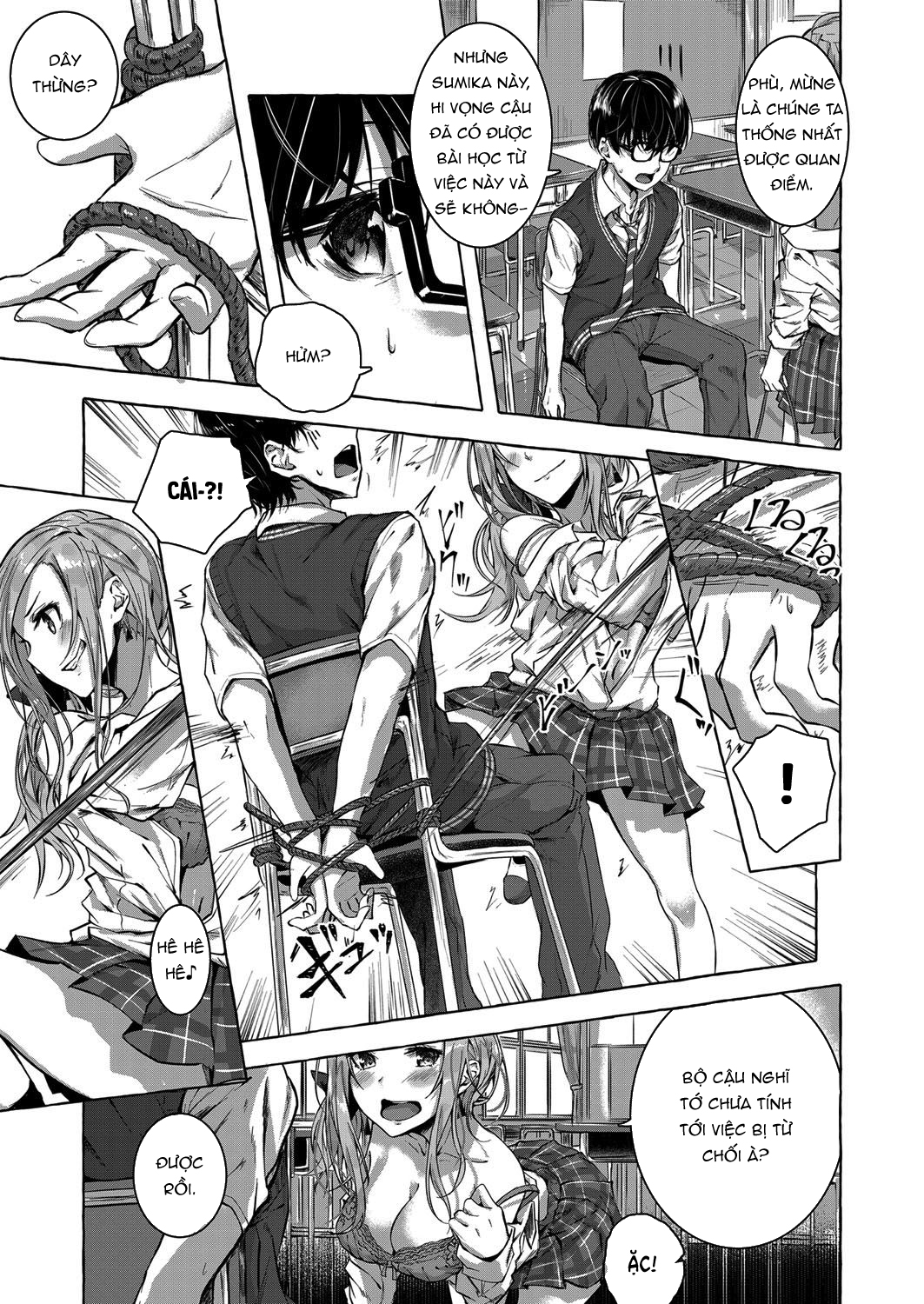 Đọc truyện hentai Chuyện về cậu thanh niên mất trinh khi bị hiếp bởi chính bạn thuở nhỏ, cũng là một gyaru dâm đãng! - Oneshot