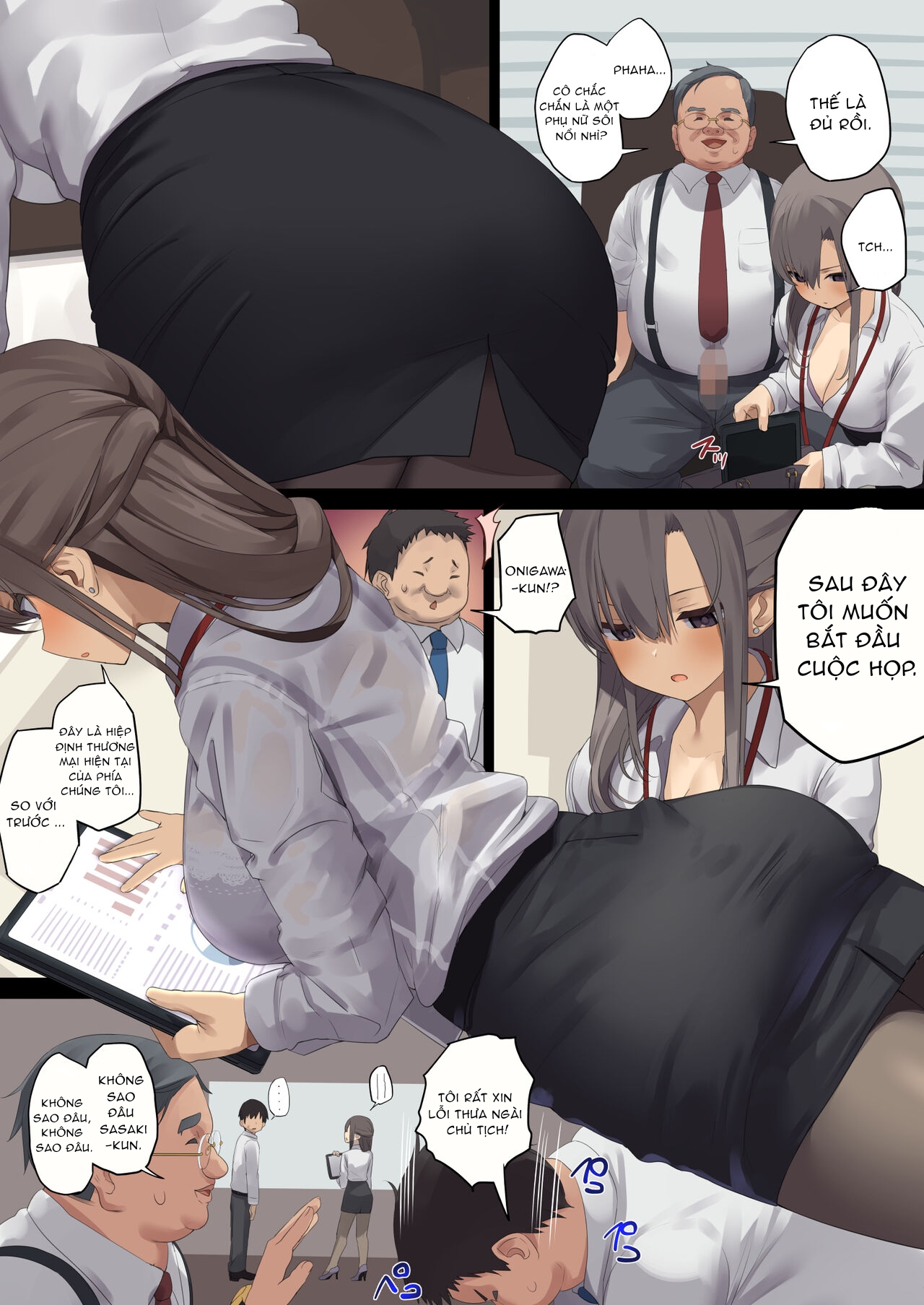 Đọc truyện hentai Kinh doanh tình dục ~ BSM từ xa ~ - Phần 1 ~Chuyến đi công tác~