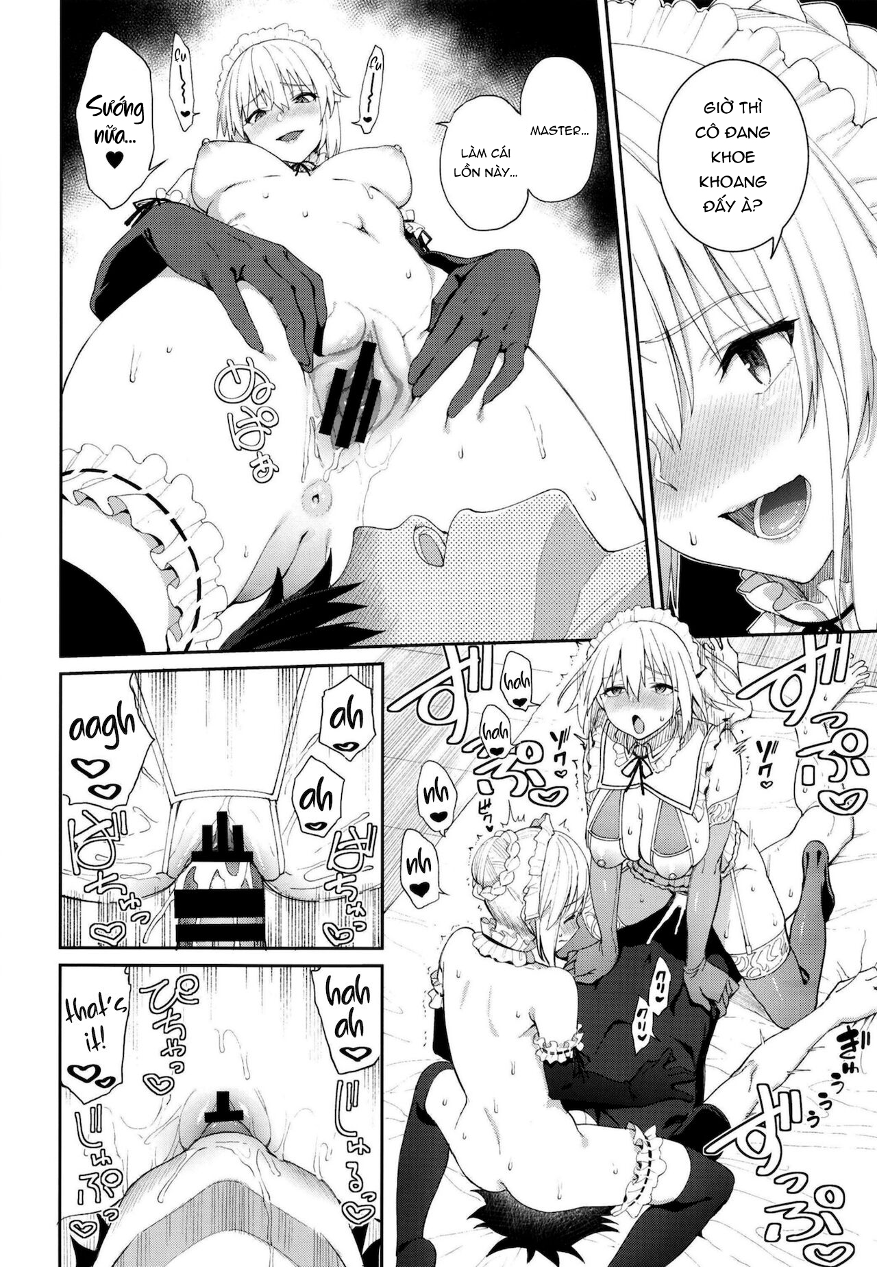Đọc truyện hentai [Coffee Maker (Asamine Tel)] Master Senzoku Housi Club (Fate/Grand Order) - Oneshot